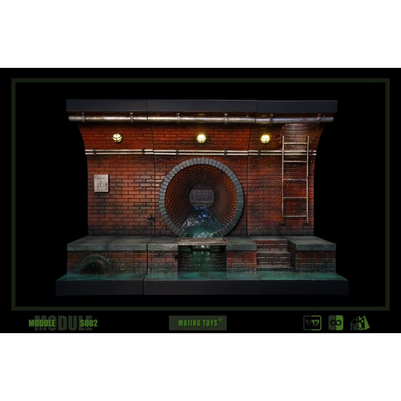 mOjing Toys - American Comic Sewe Diorama Base [4 Variants]