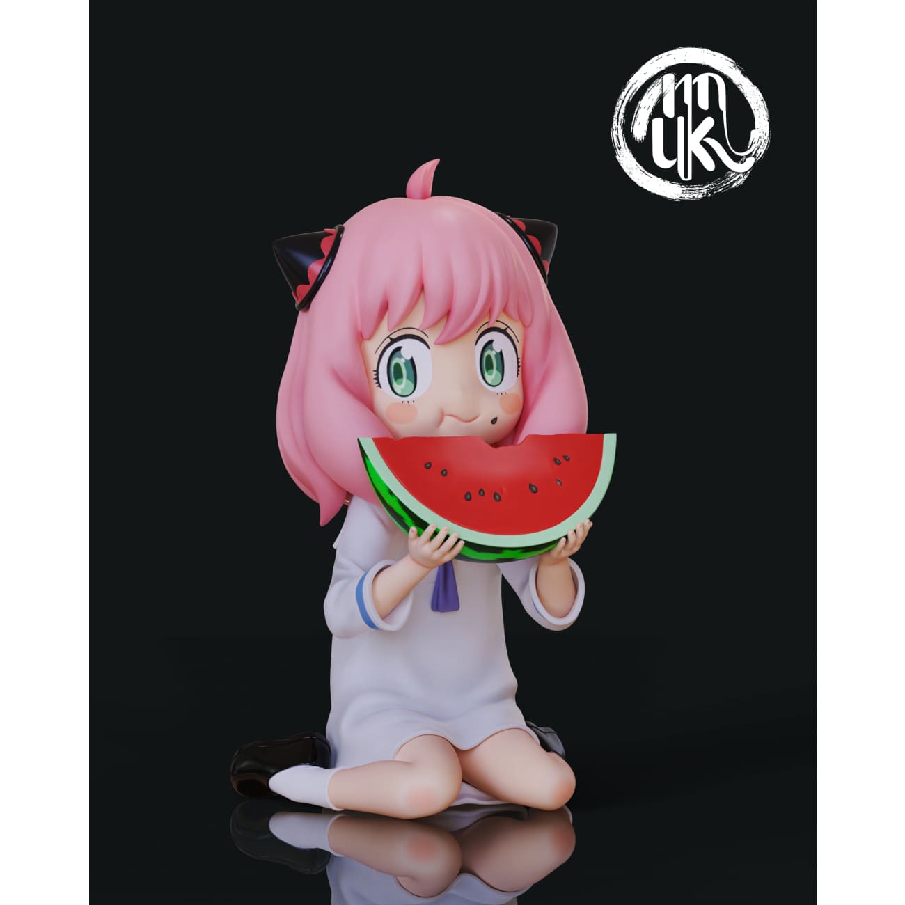MoKu Studio - Anya Eating Watermelon