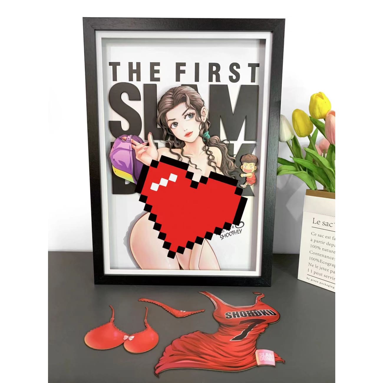 Momo Studio - Ayako 3D Cast Off Poster Frame [White Dress Version / Red Dress Version]