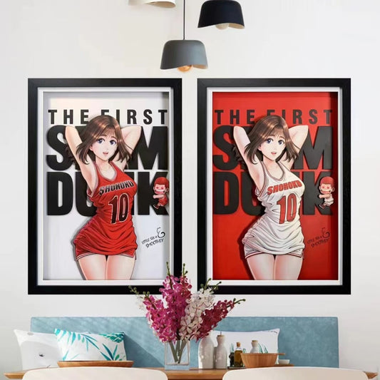Momo Studio - Haruko Akagi 3D Cast Off Poster Frame [4 Variants]