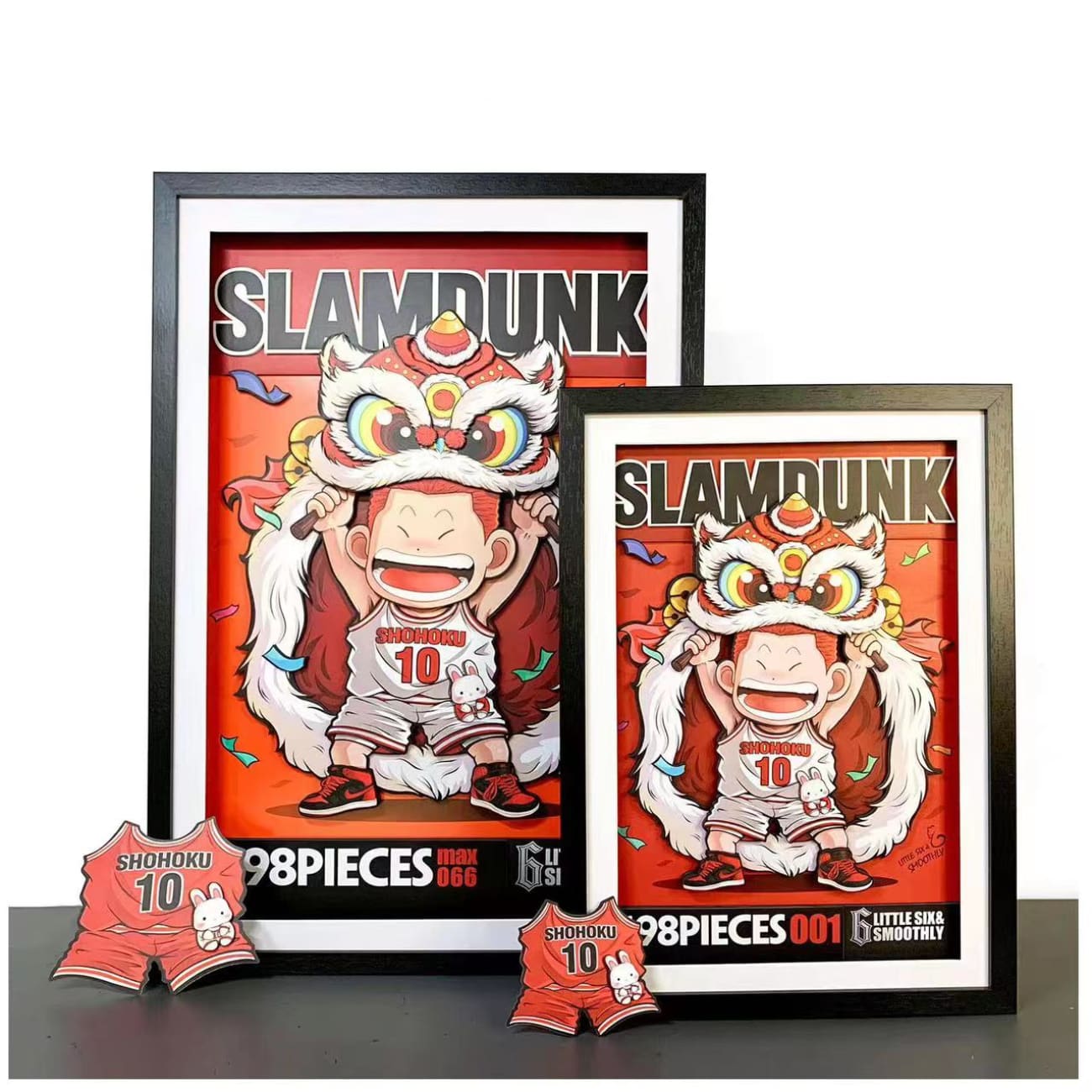 Momo Studio - Lion Dance Hanamichi Sakuragi 3D Poster Frame [2 Variants]