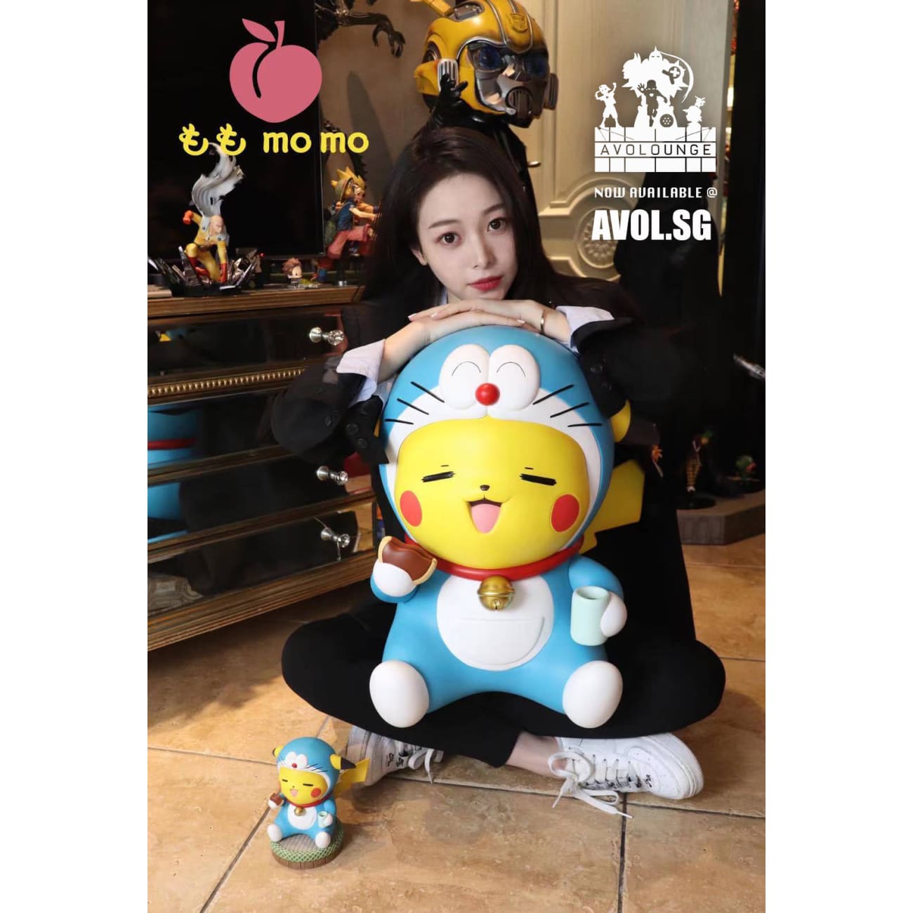 Momo Studio - Pikachu cosplay Doraemon [1/1 scale and Mini]