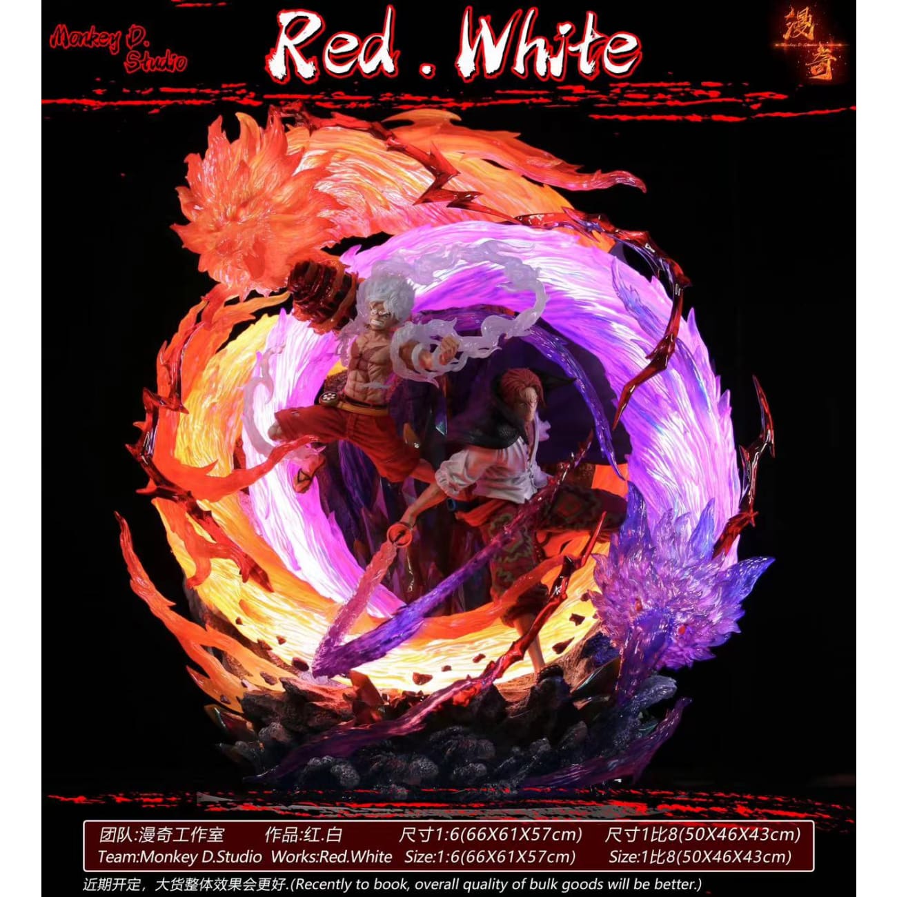 Monkey D Studio - Red Hair Shanks & Son God Nika Luffy Gear 5 [2 Variants]
