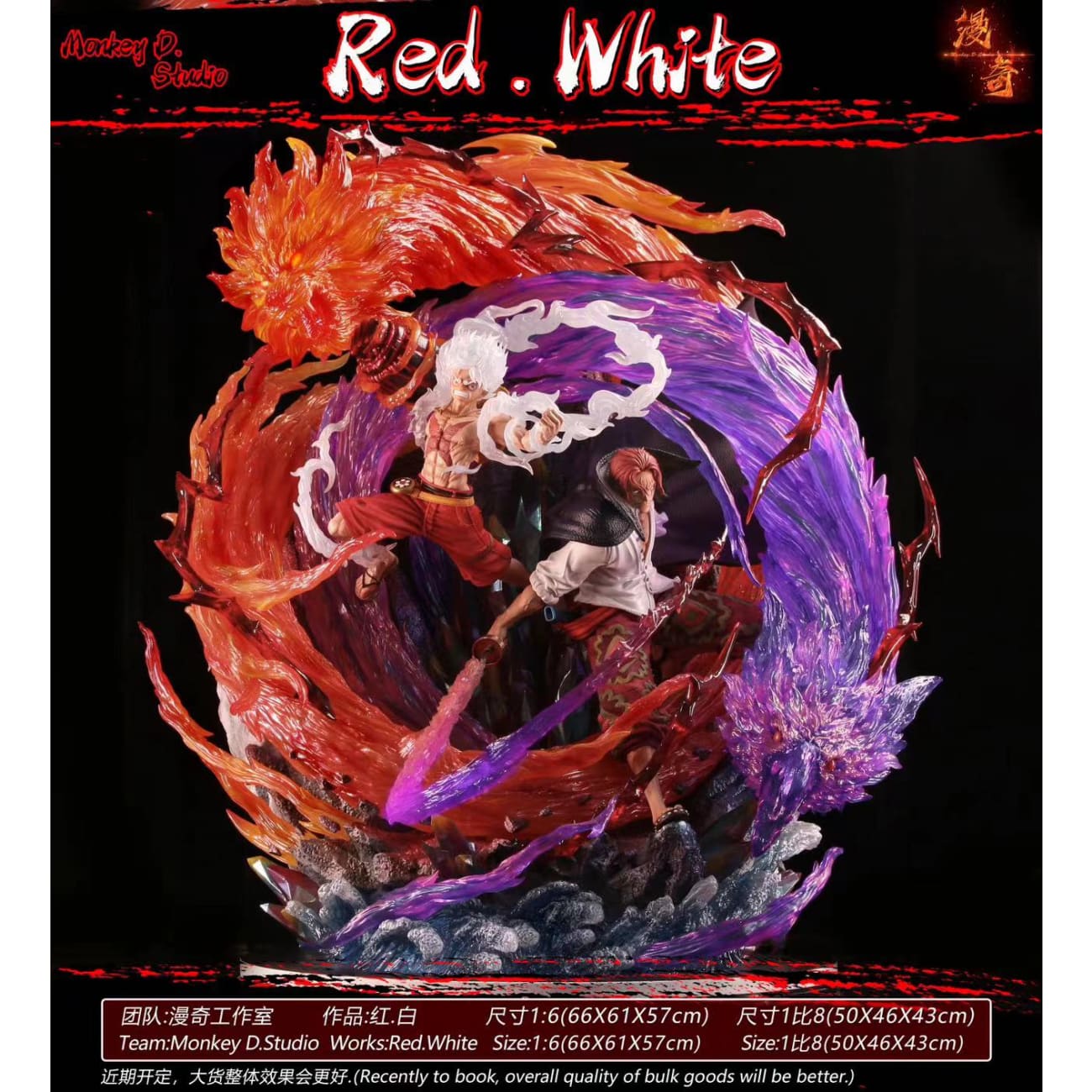 Monkey D Studio - Red Hair Shanks & Son God Nika Luffy Gear 5 [2 Variants]