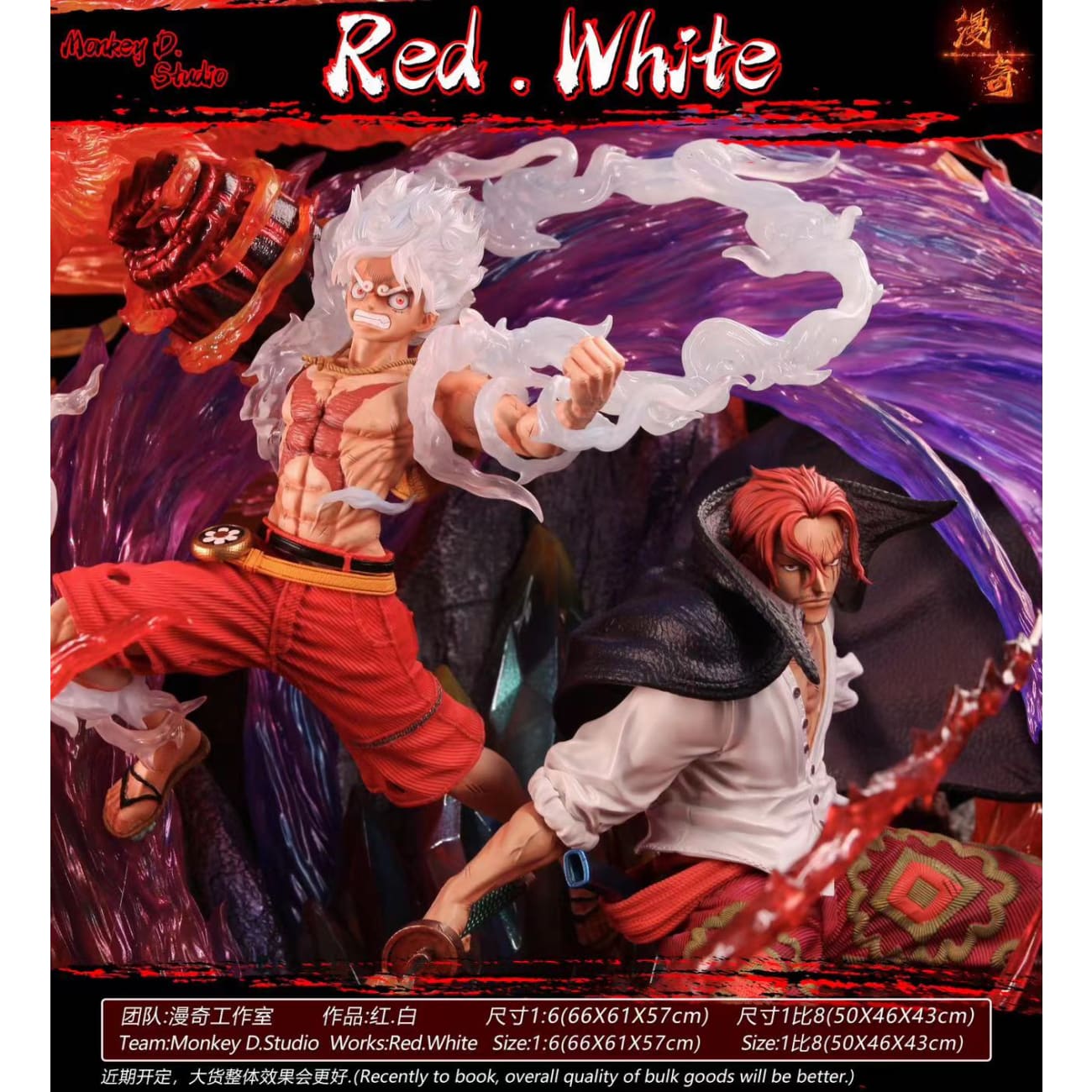 gear 5 vs shanks Monkey d Studio