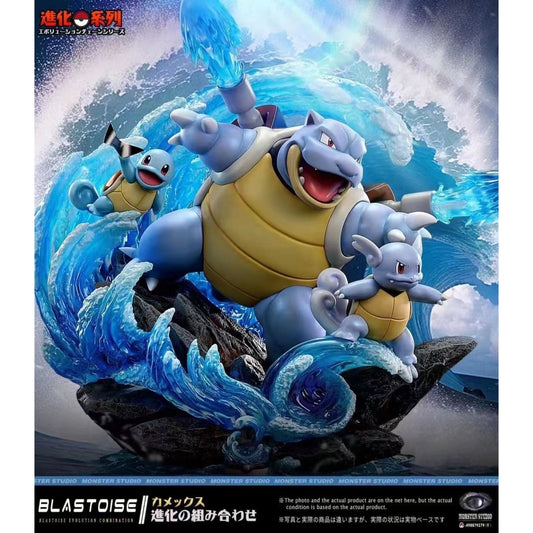 Monster Studio -  Blastoise Evolution Group [3 Variants]