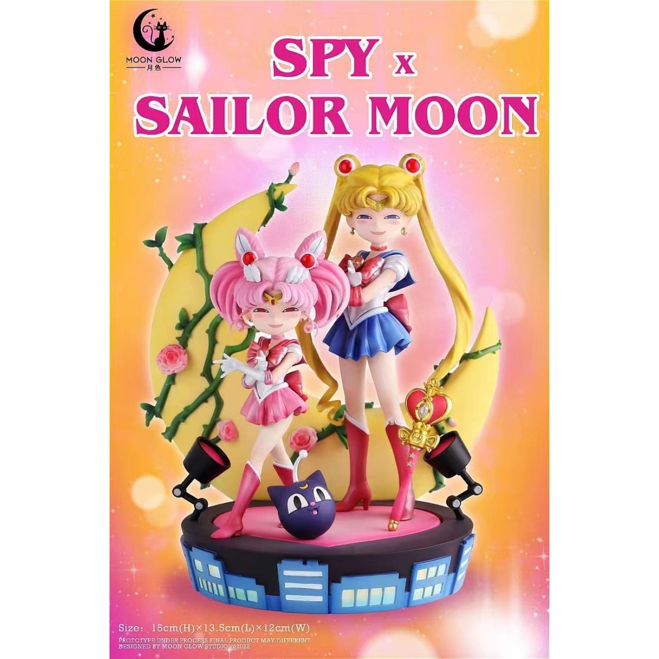 Moon Glow Studio - Tsukino Usagi And Chibiusa