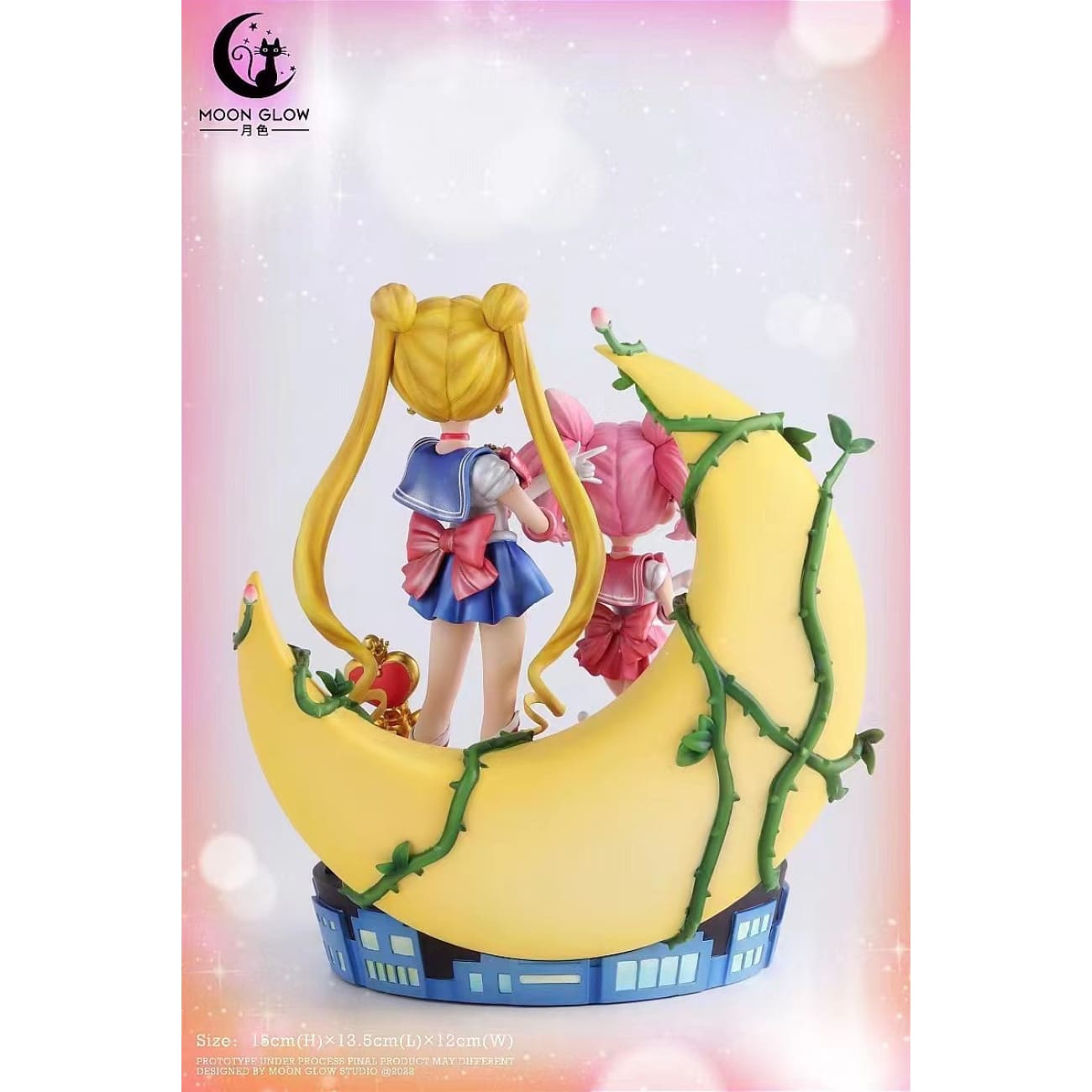 Moon Glow Studio - Tsukino Usagi And Chibiusa