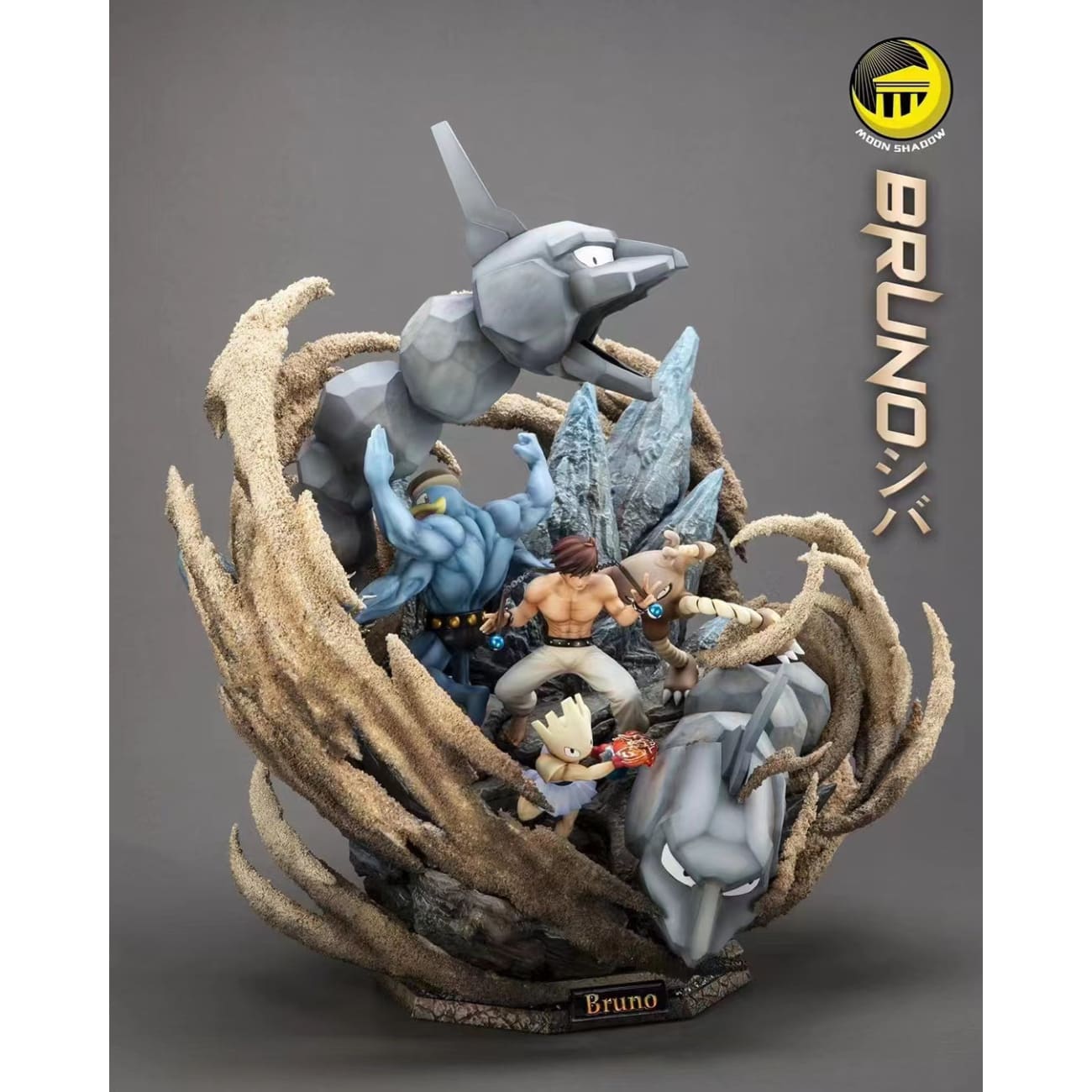 Moon Shadow Studio - Bruno, Machamp, Hitmonlee, Hitmonchan & Onix