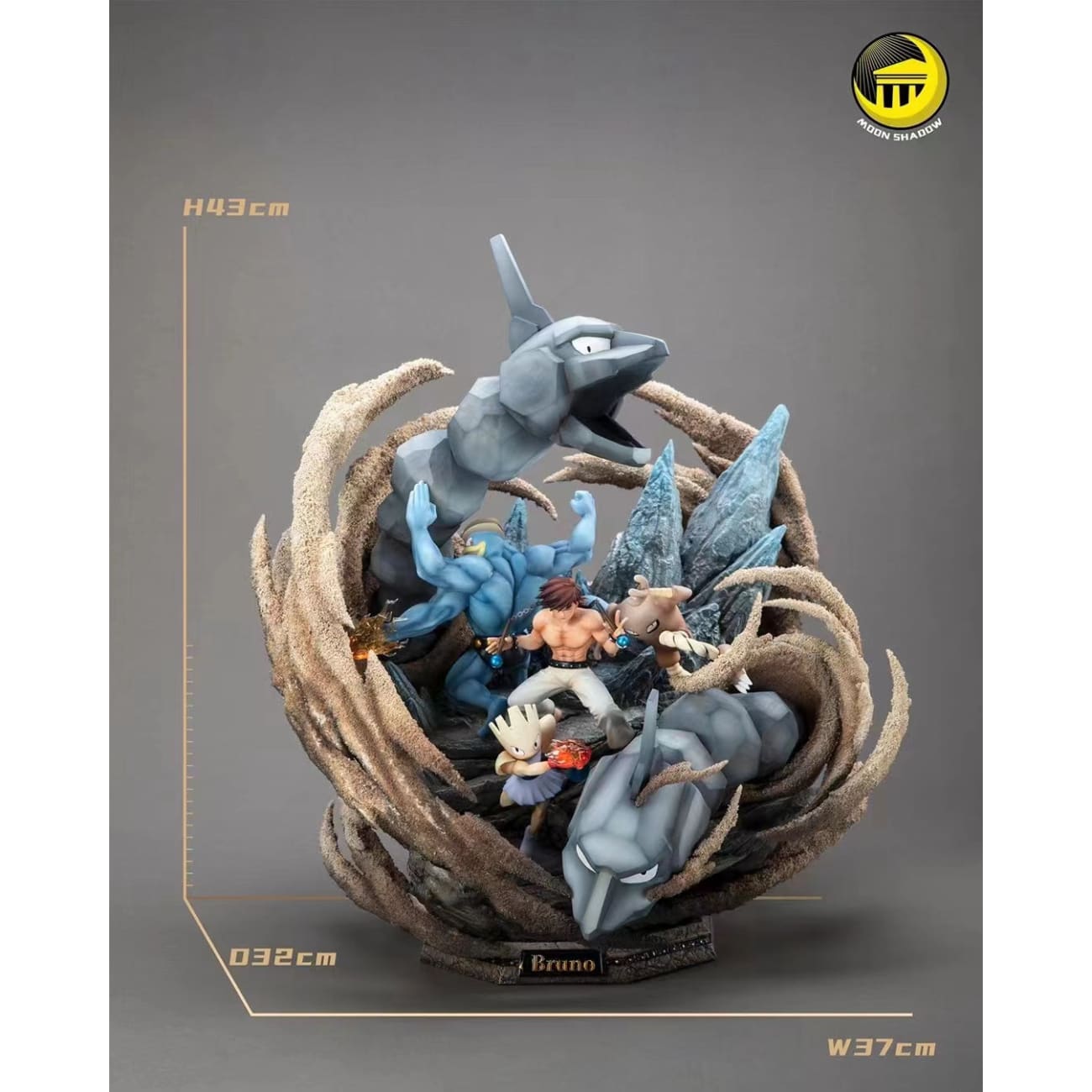 Moon Shadow Studio - Bruno, Machamp, Hitmonlee, Hitmonchan & Onix