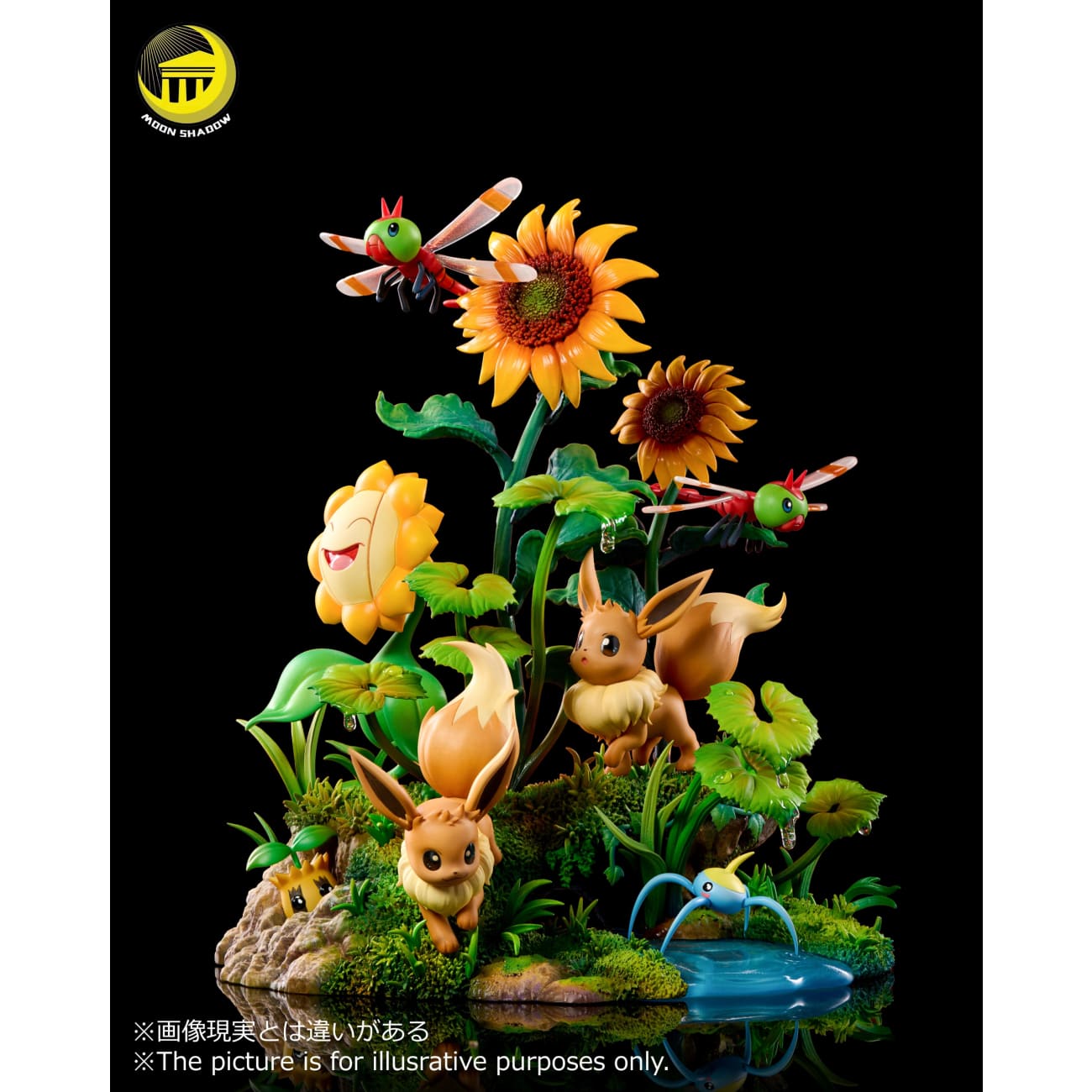 Moon Shadow Studio - Eevee & Pikachu & Yanma & Surskit & Sunkern & Sunflora [2 Variants]