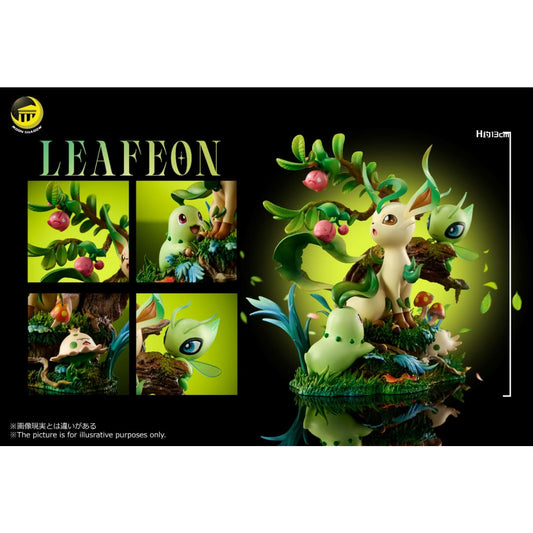 Moon Shadow Studio - Leafeon & Celebi & Chikorita & Shroomish & Cherubi Natural