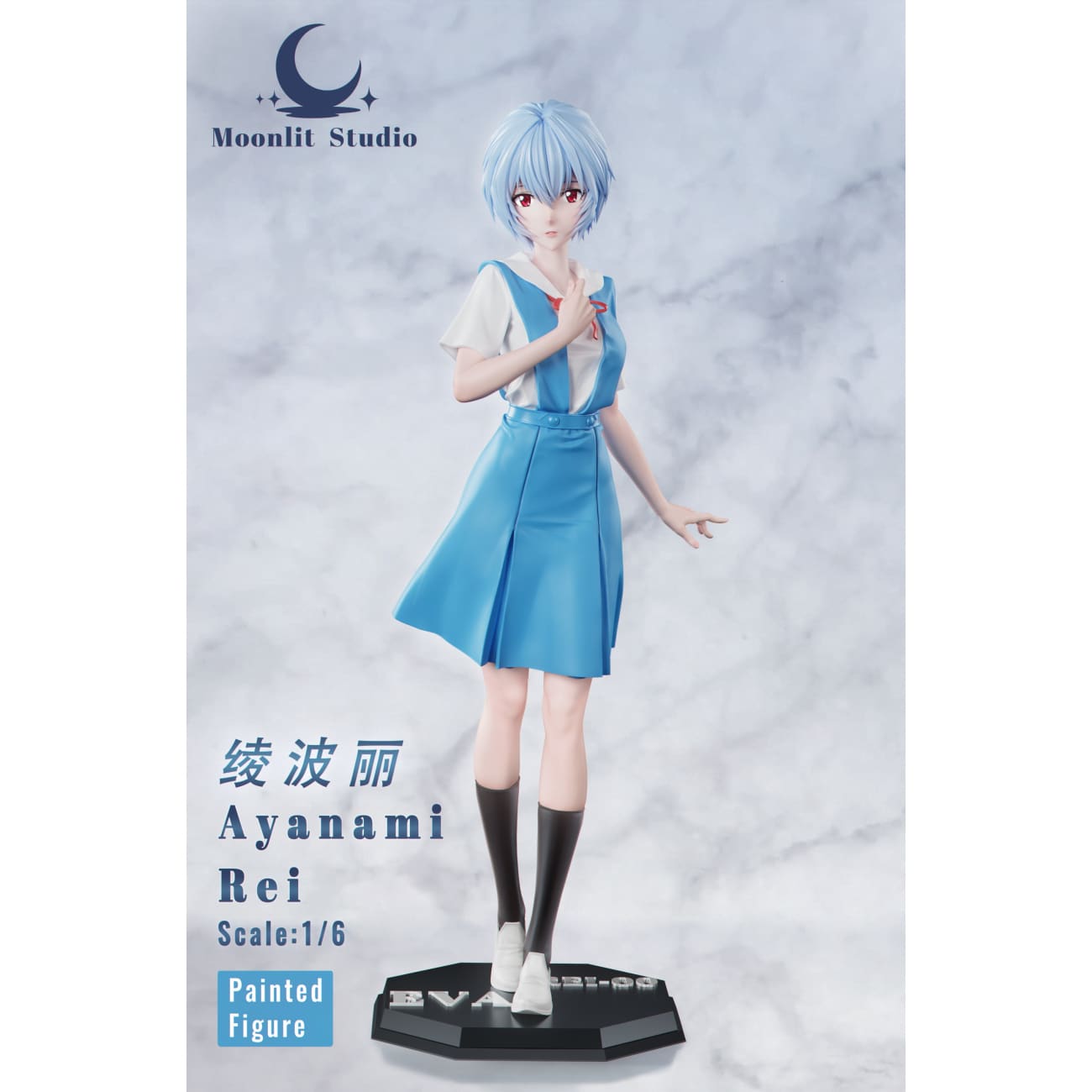 Moonlit Studio - Rei Ayanami School Uniform Ver.