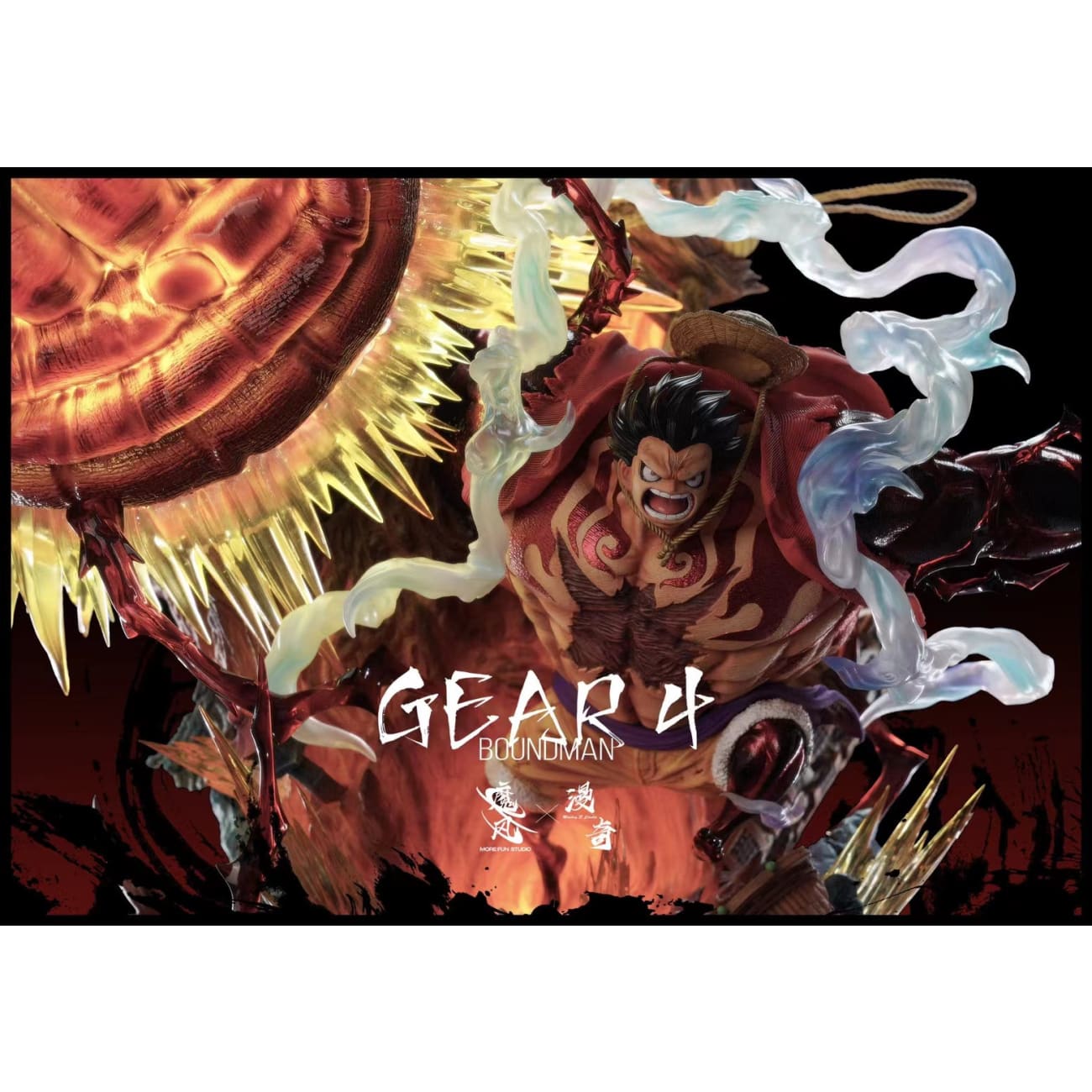 More Fun x Monkey D Studio / ManQi Studio - Monkey D. Luffy Gear Fourth Boundman