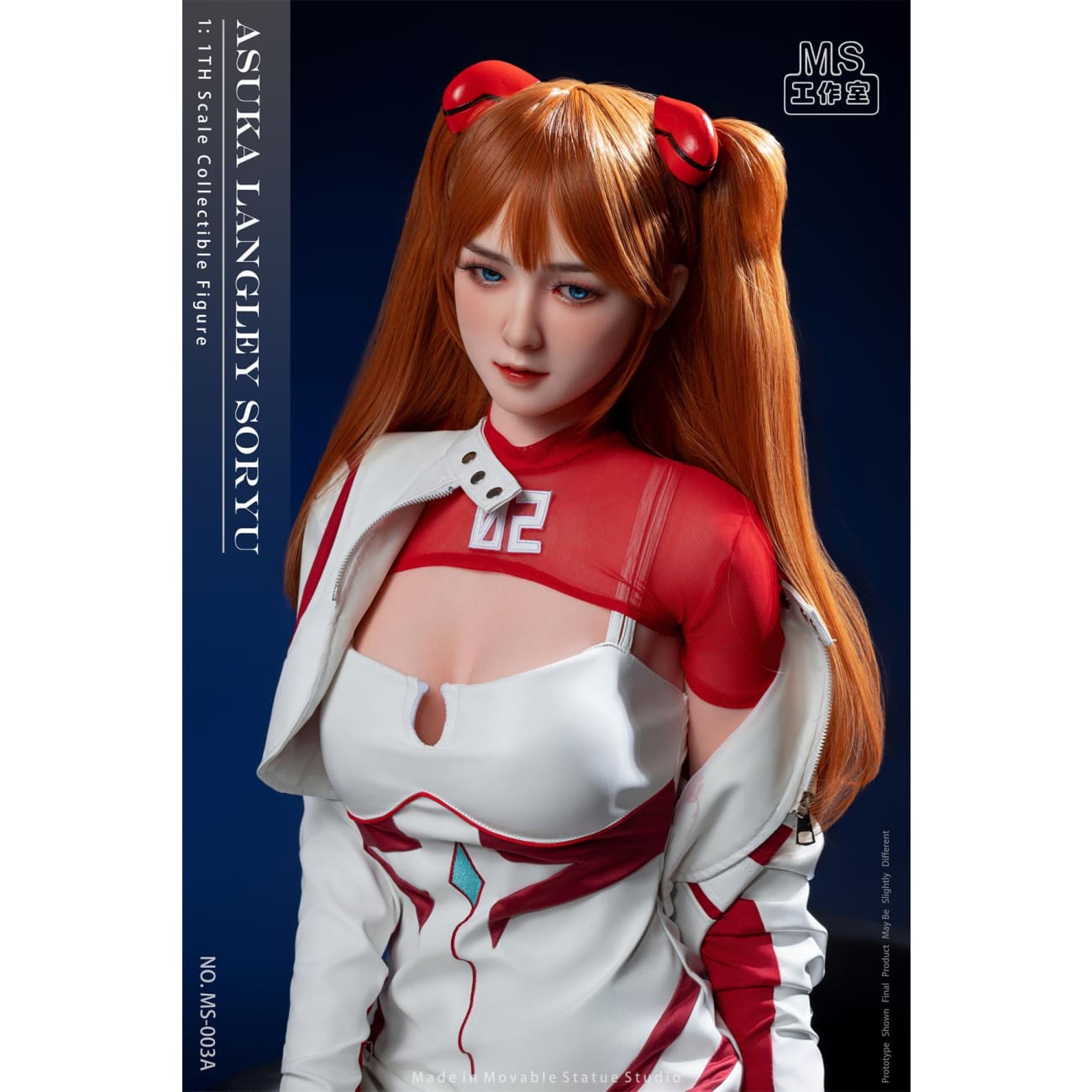 Movable Statue Studio - Asuka Langley Soryu Silicone Action Figures [MS-003A]