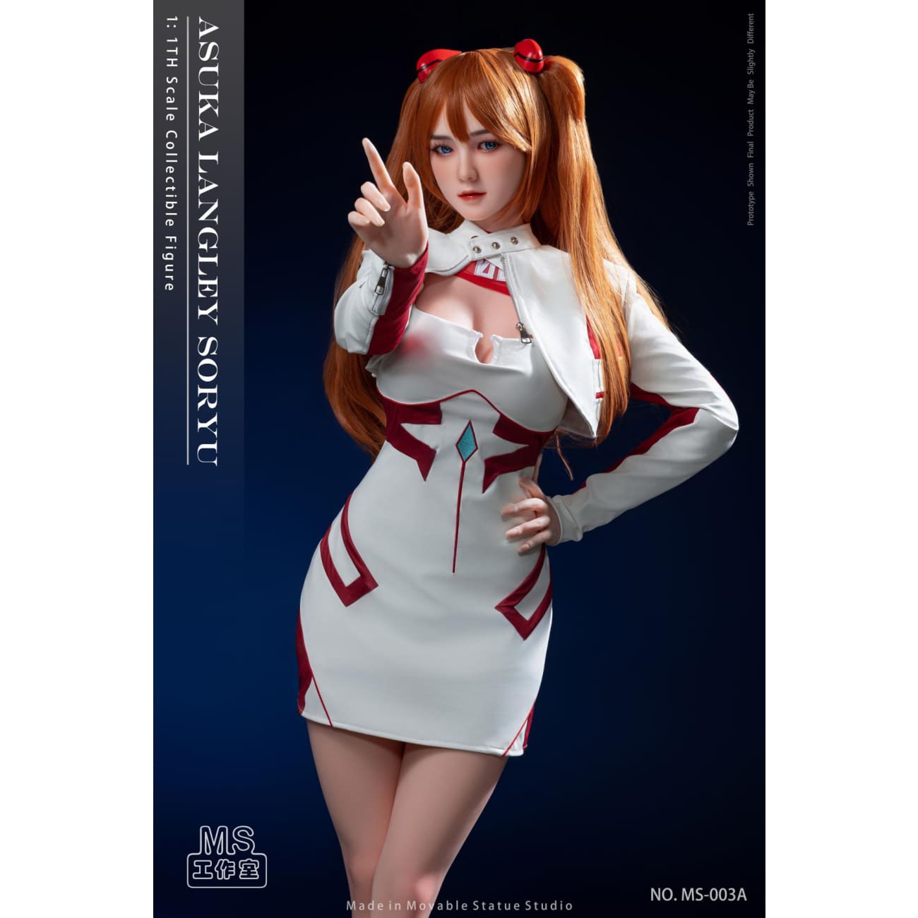 Movable Statue Studio - Asuka Langley Soryu Silicone Action Figures [MS-003A]