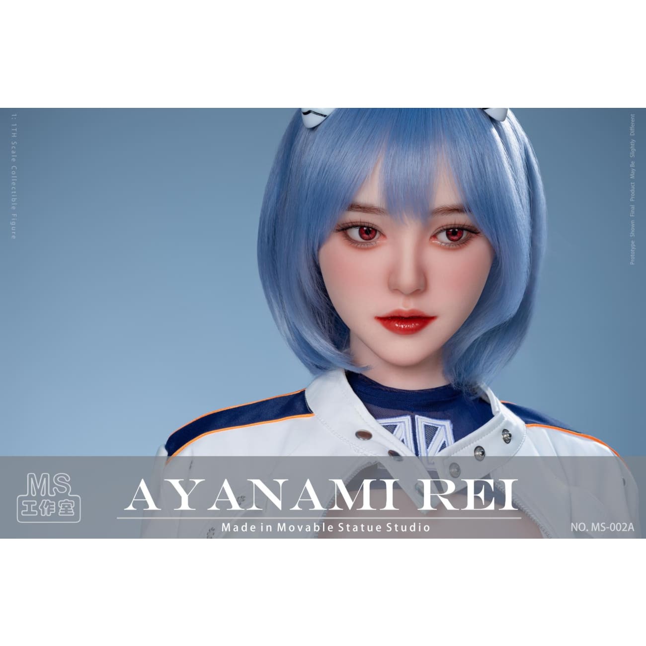 Movable Statue Studio - Rei Ayanami Silicone Action Figures [MS-002A]