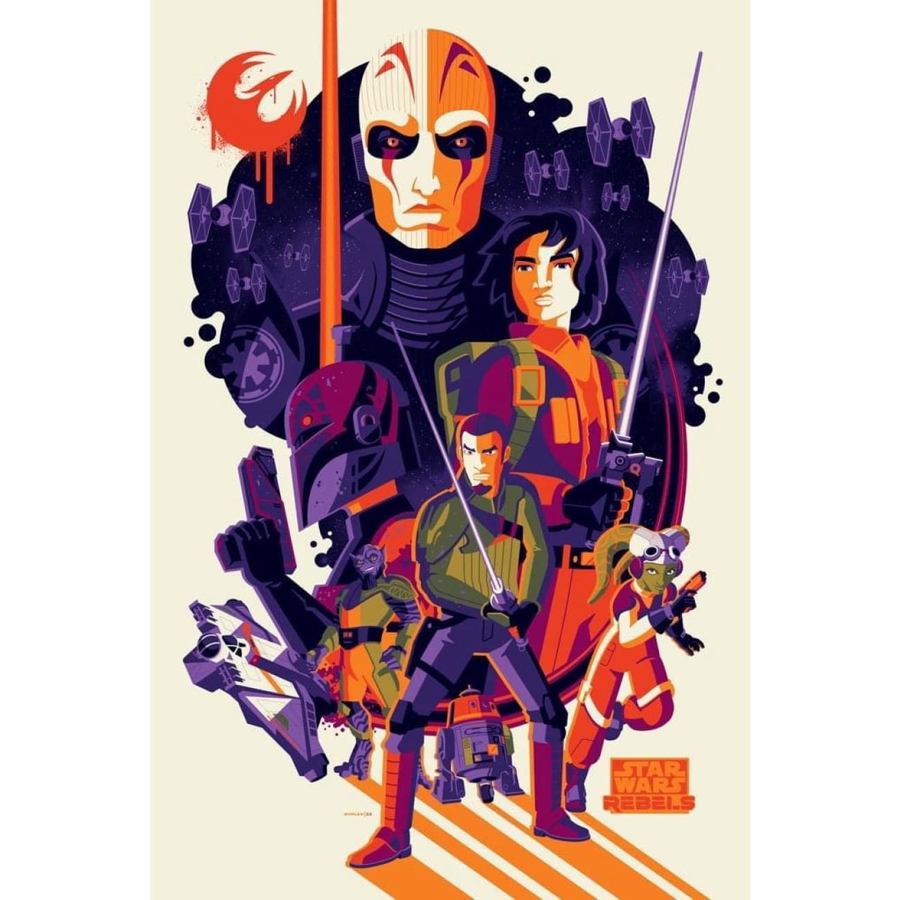 Movie Poster - Battles Leave Scars (Star Wars Rebels)