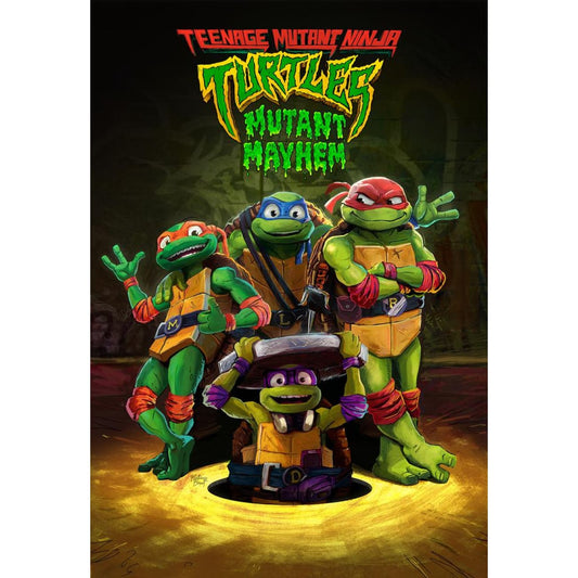 Movie Poster - Teenage Mutant Ninja Turtles: Mutant Mayhem Poster