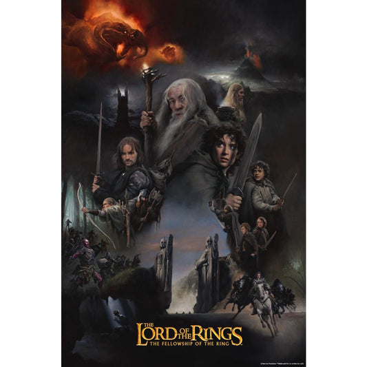 Movie Poster - The Lord of the Rings: The Fellowship of the Ring Poster