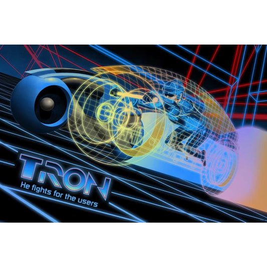 Movie Poster - "Tron" Foil Variant Poster