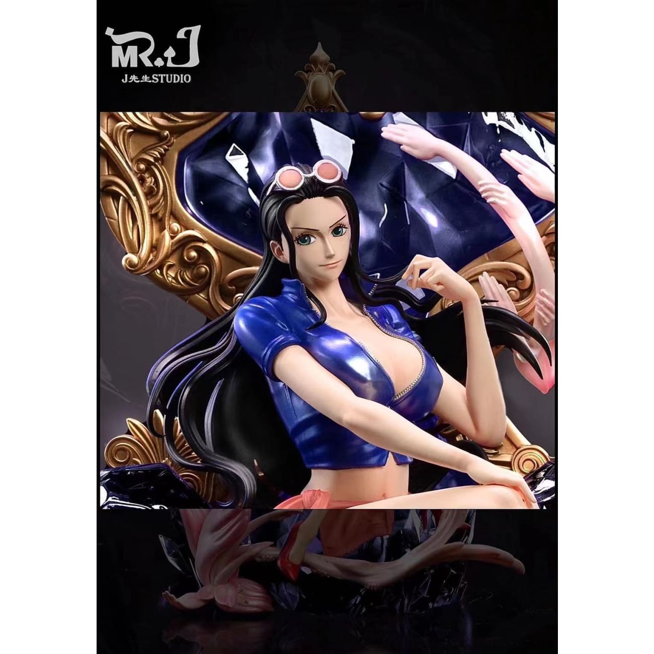 Mr j Studio - Nico Robin Spade [blue/ Purple]