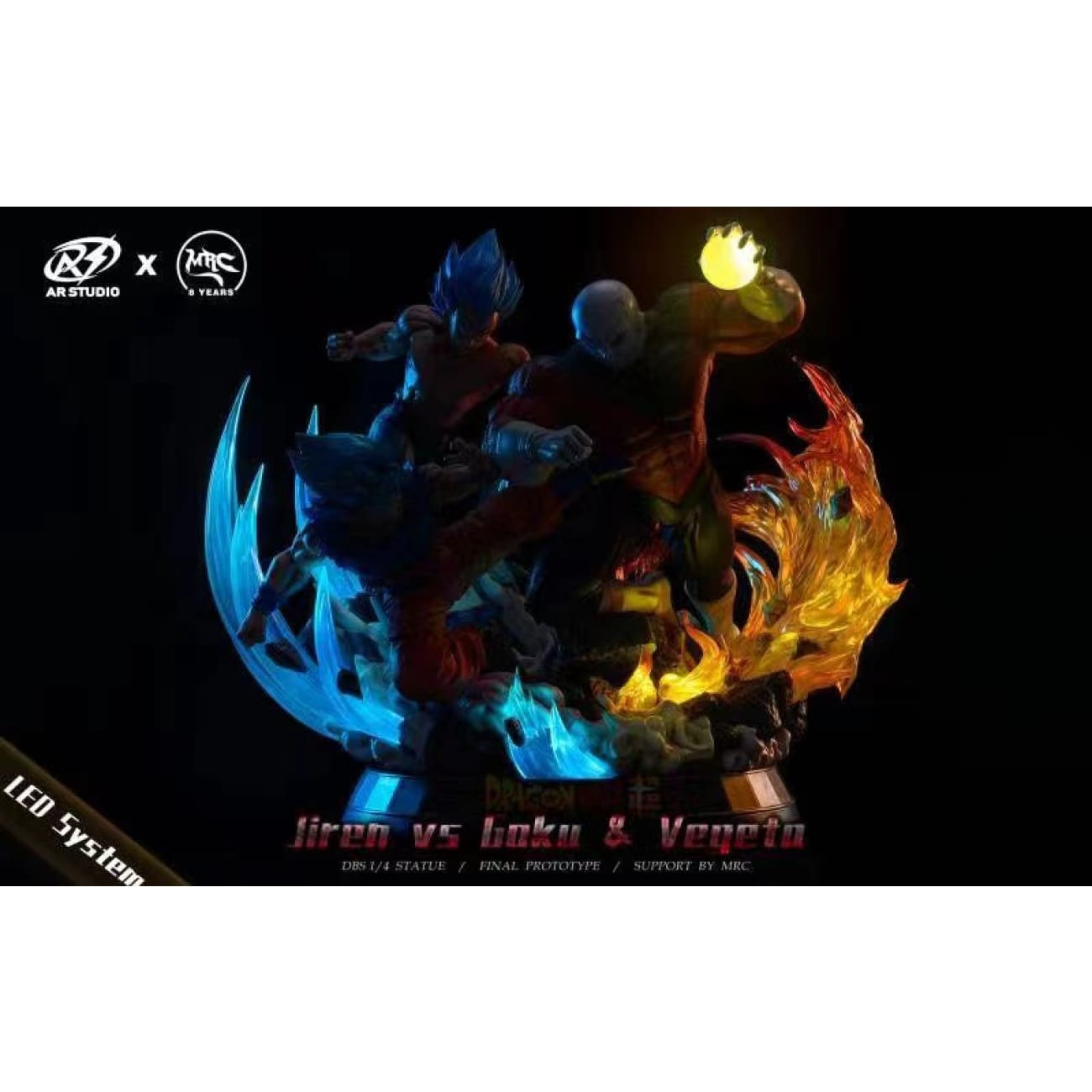 MRC & ARS - Jiren VS Son Goku and Vegeta [1/4 scale]