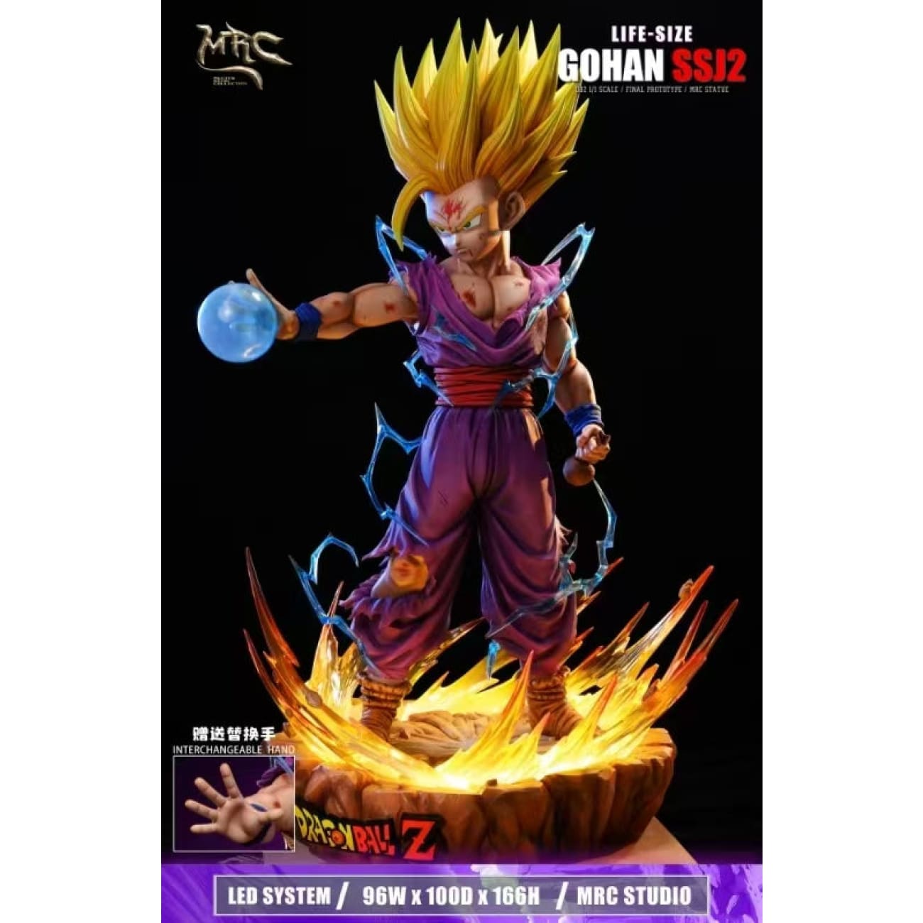 MRC Studio - Super Saiyan 2 Son Gohan 1/1 Scale [2 Variants]