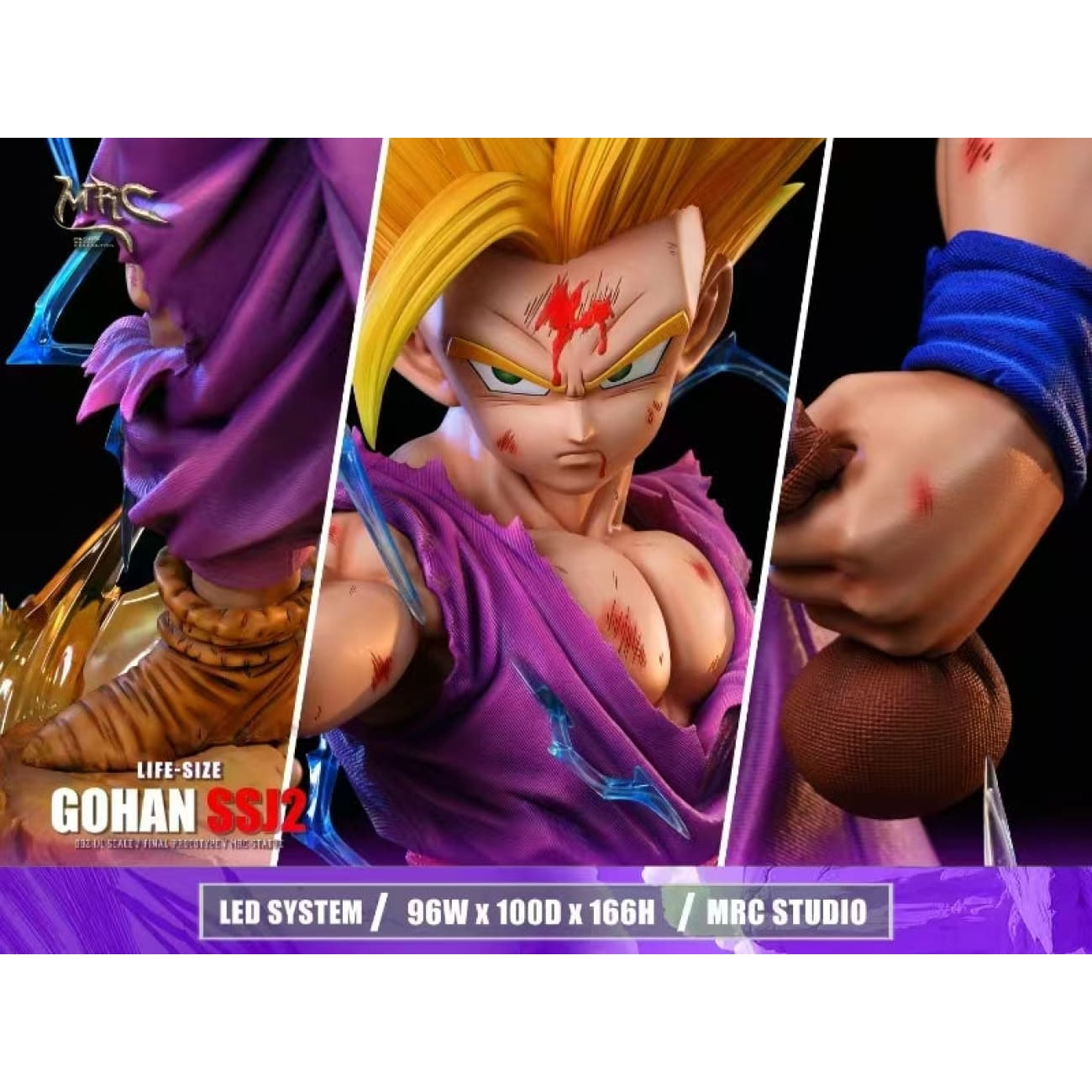 MRC Studio - Super Saiyan 2 Son Gohan 1/1 Scale [2 Variants]
