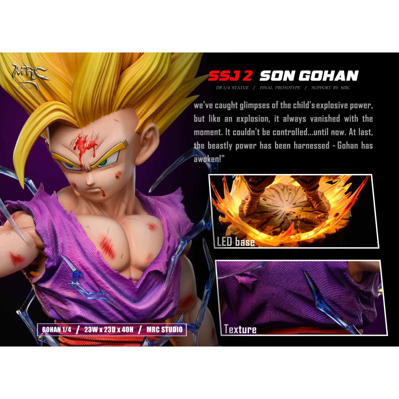 MRC Studio - Super Saiyan 2 Son Gohan