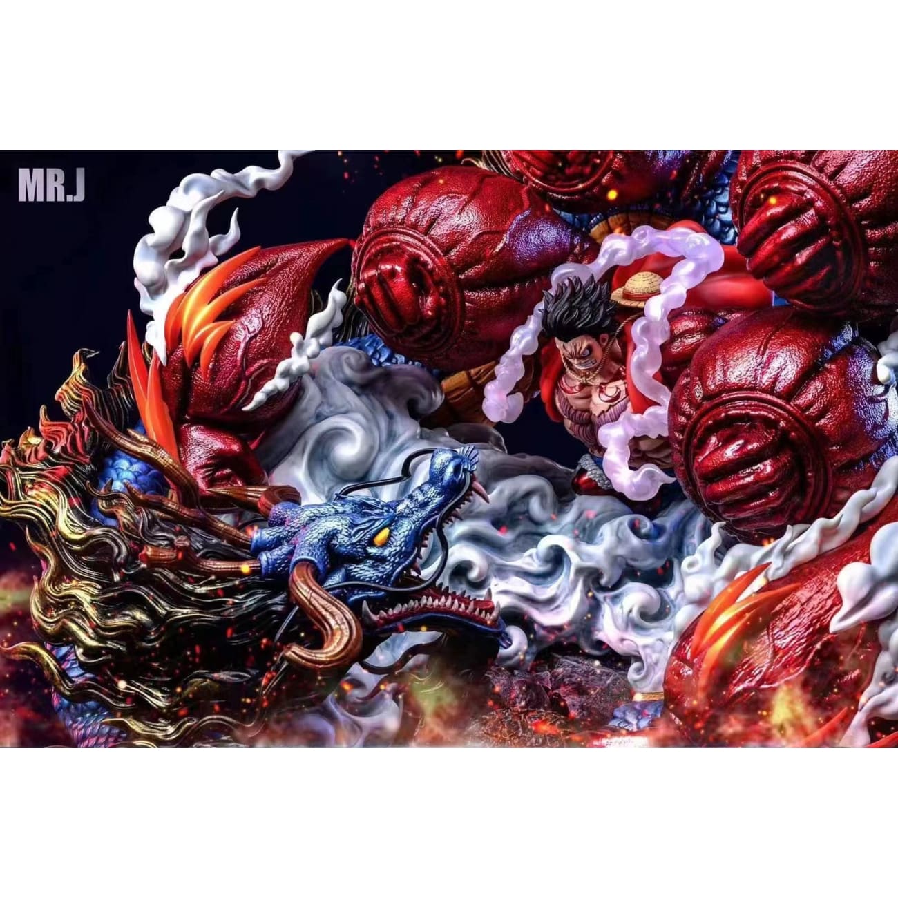 MrJ Studio - Luffy VS Kaido [Regular version/ Kimono version] [1/8 scale]