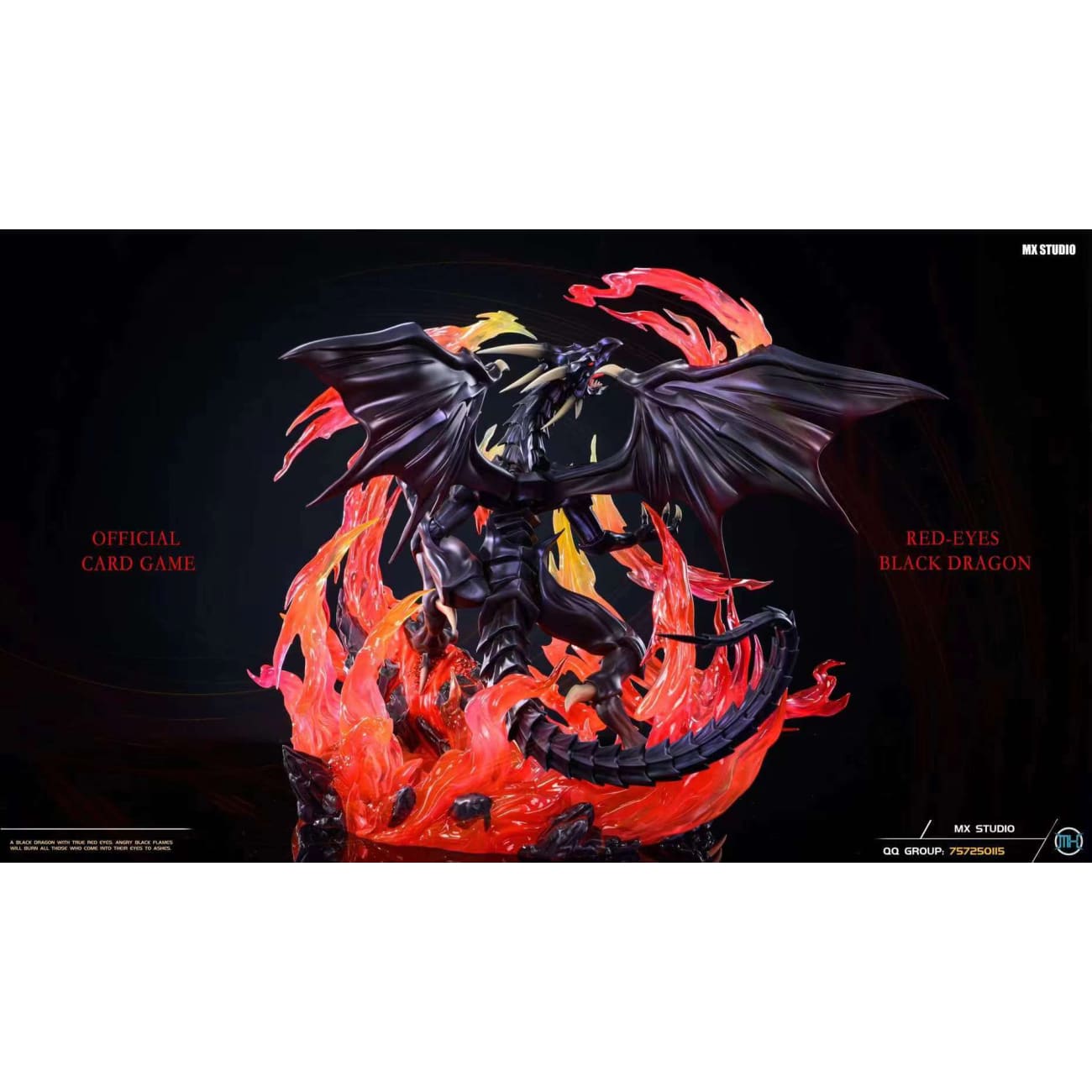 MX Studio - Red-Eyes White Dragon