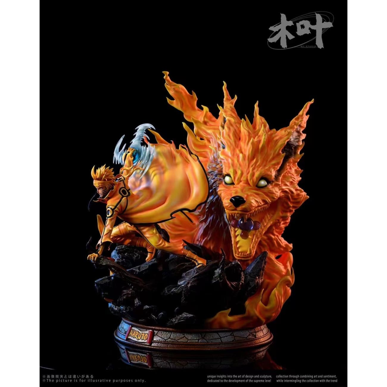 MY Studio / Mu Ye Studio - Ninetails Chakra Mode Naruto 