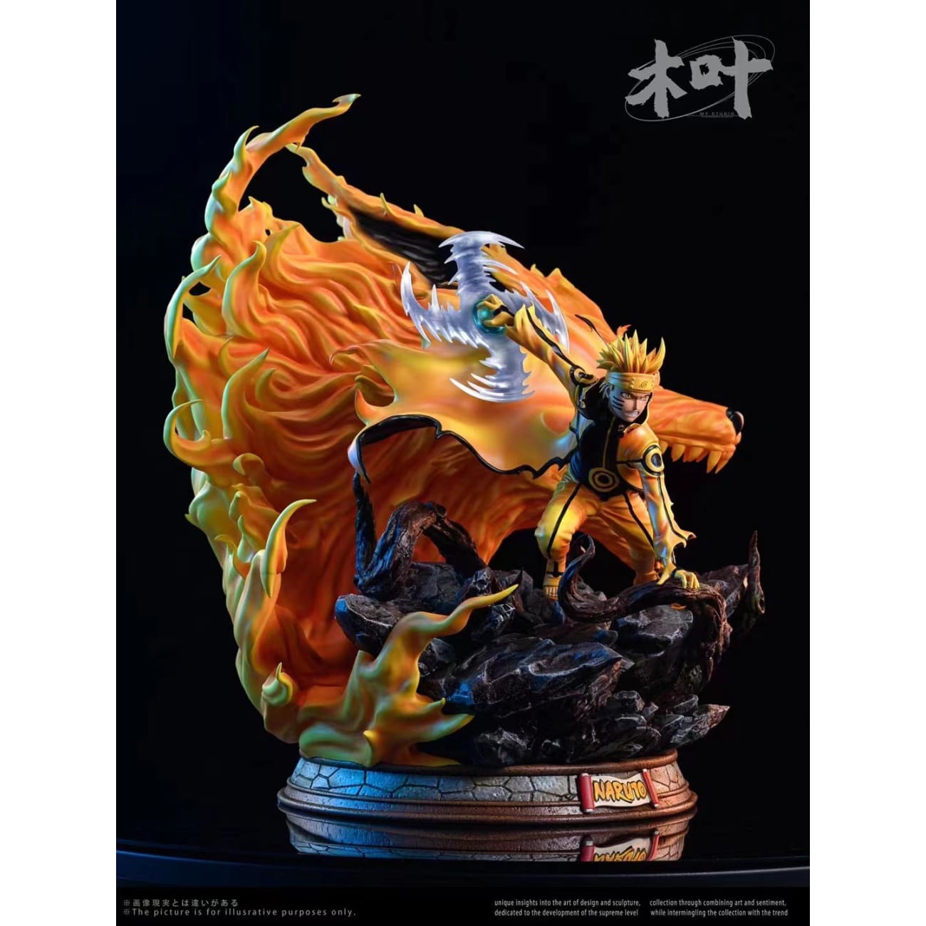 MY Studio / Mu Ye Studio - Ninetails Chakra Mode Naruto 