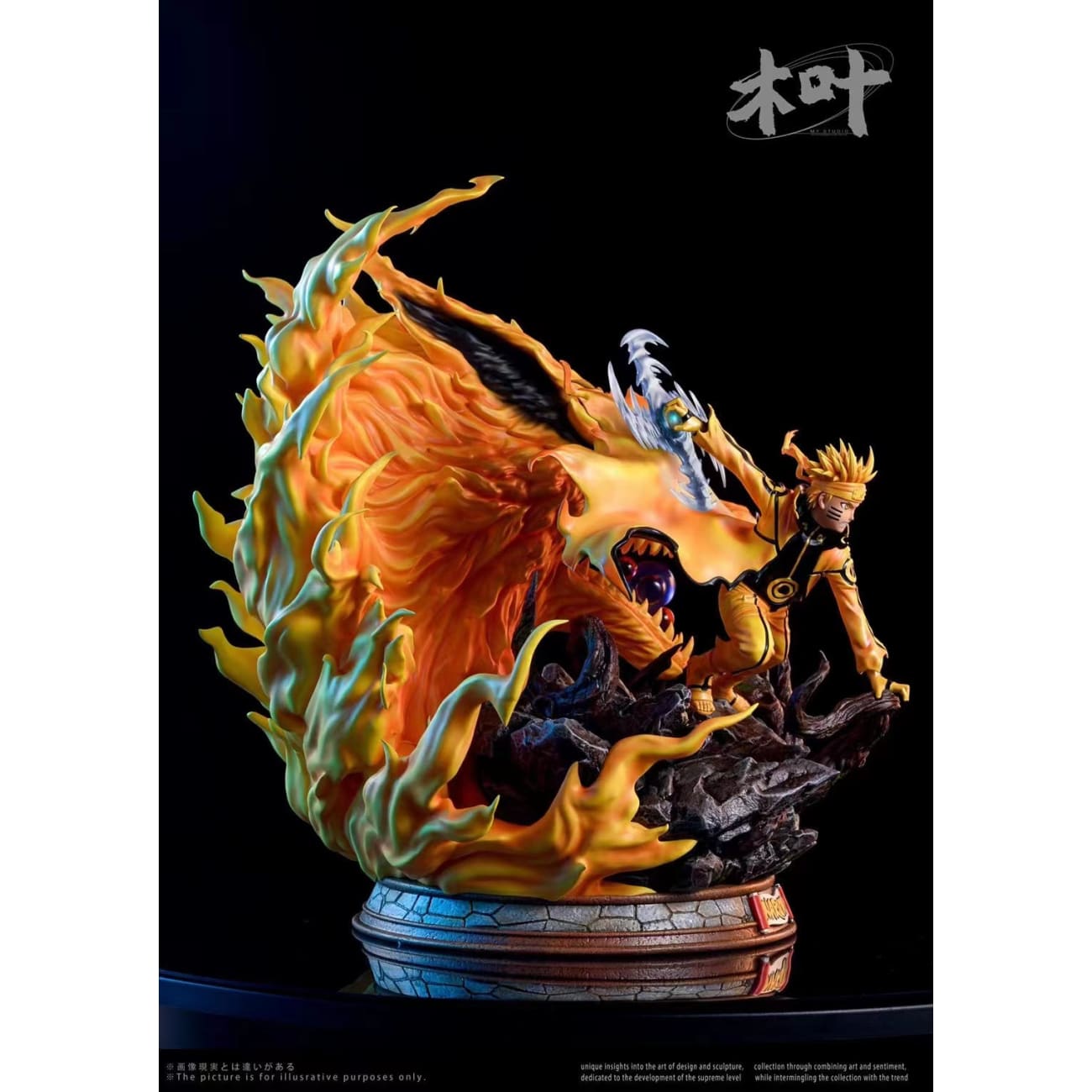 MY Studio / Mu Ye Studio - Ninetails Chakra Mode Naruto 