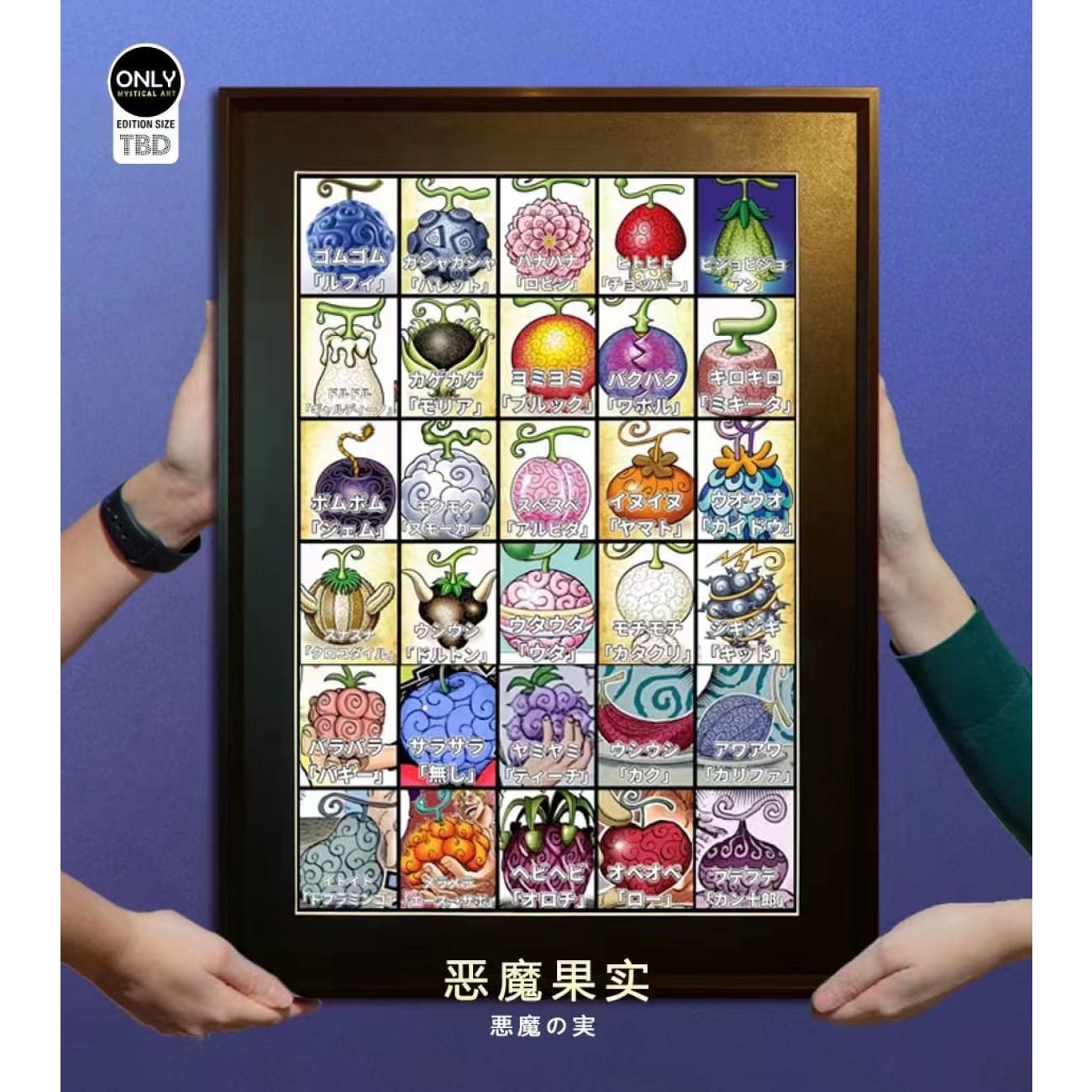 Mystical Art - Devil Fruit Poster Frame