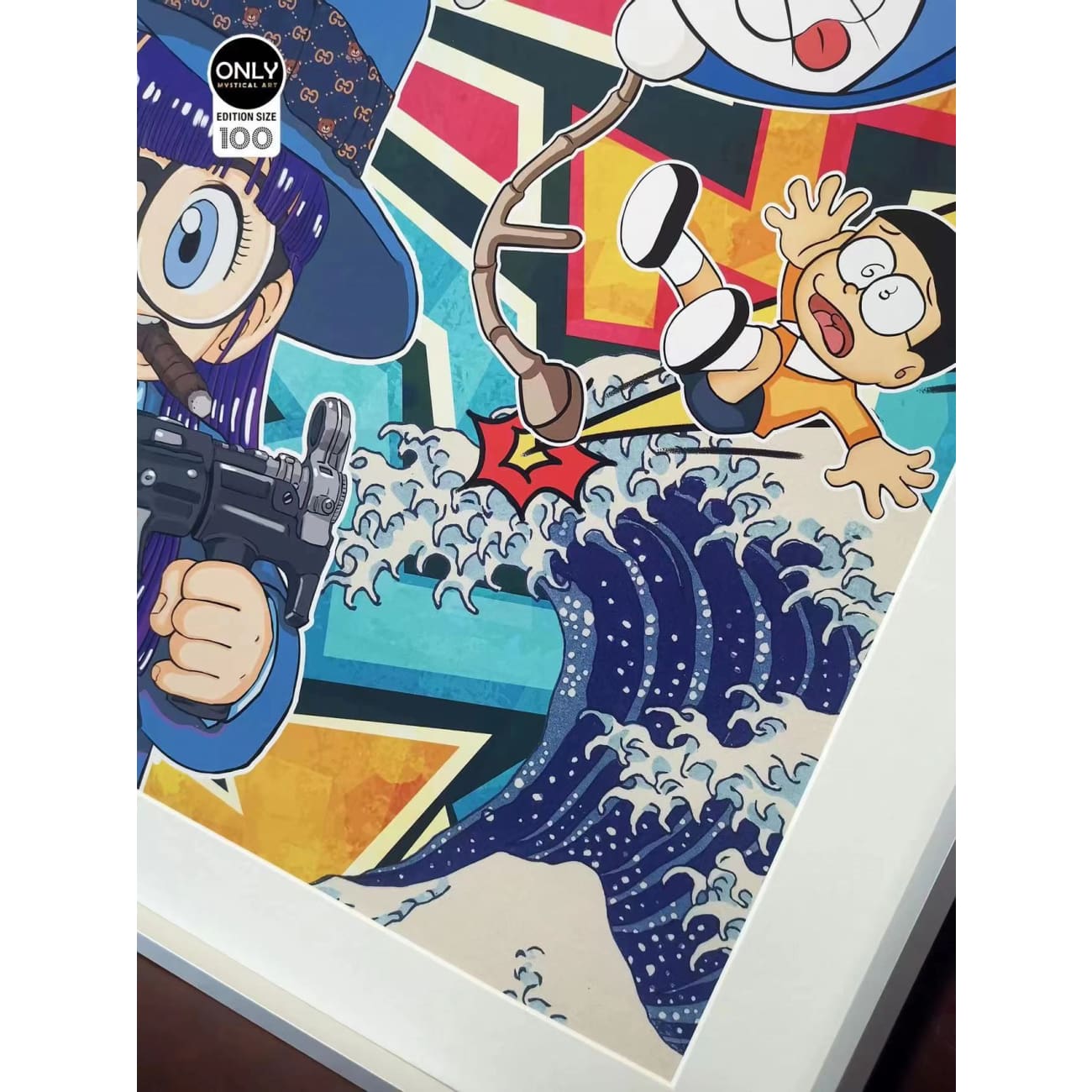 Mystical Art-Gang Boss Dr. Slump Poster Frame