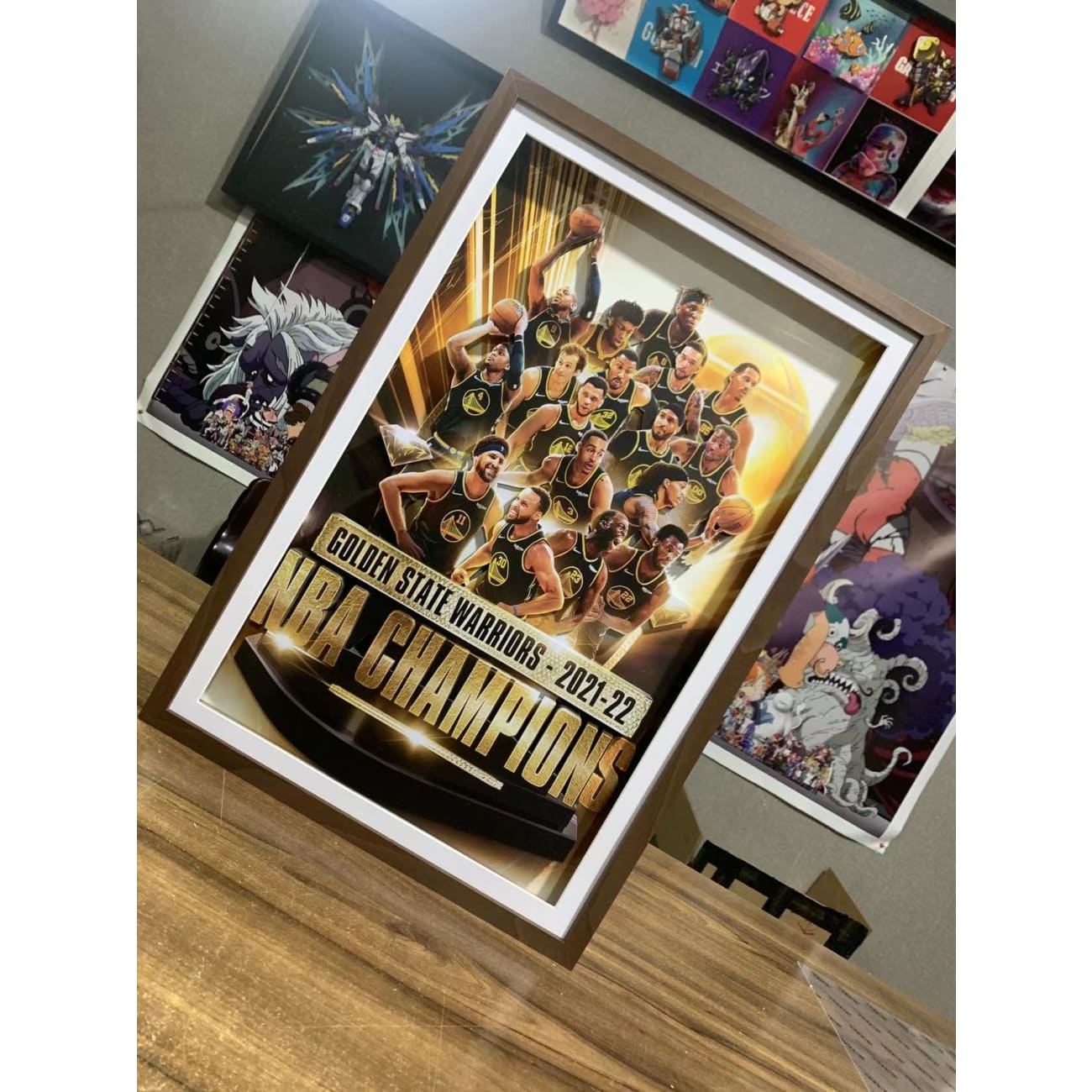 Mystical Art - Golden State Warriors Team 3D Poster Frame