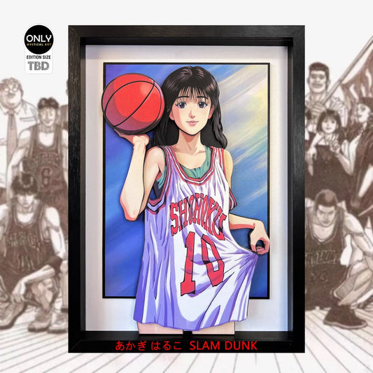 Mystical Art - Haruko Akagi 3D Cast Off Poster Frame