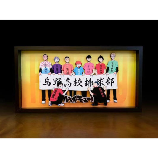 Mystical Art - Karasuno High 3D Poster Frame 