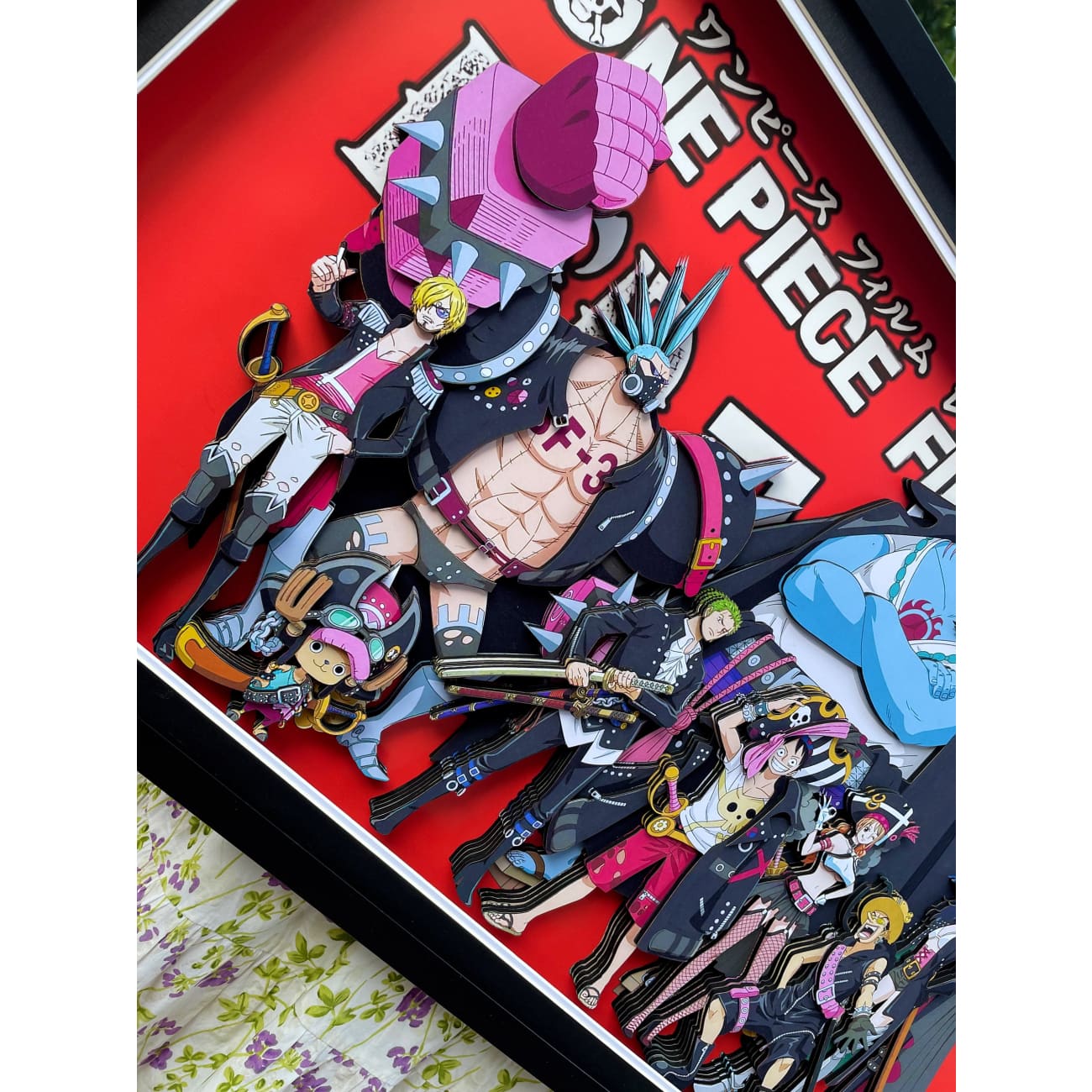 Mystical Art - One Piece Film: Red Straw Hat Pirates 3D Poster Frame [2 Variants]