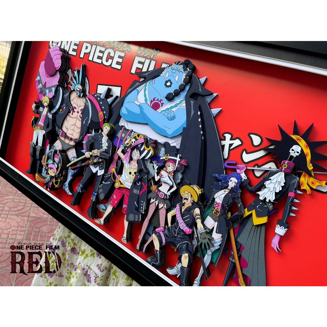 Mystical Art - One Piece Film: Red Straw Hat Pirates 3D Poster Frame [2 Variants]