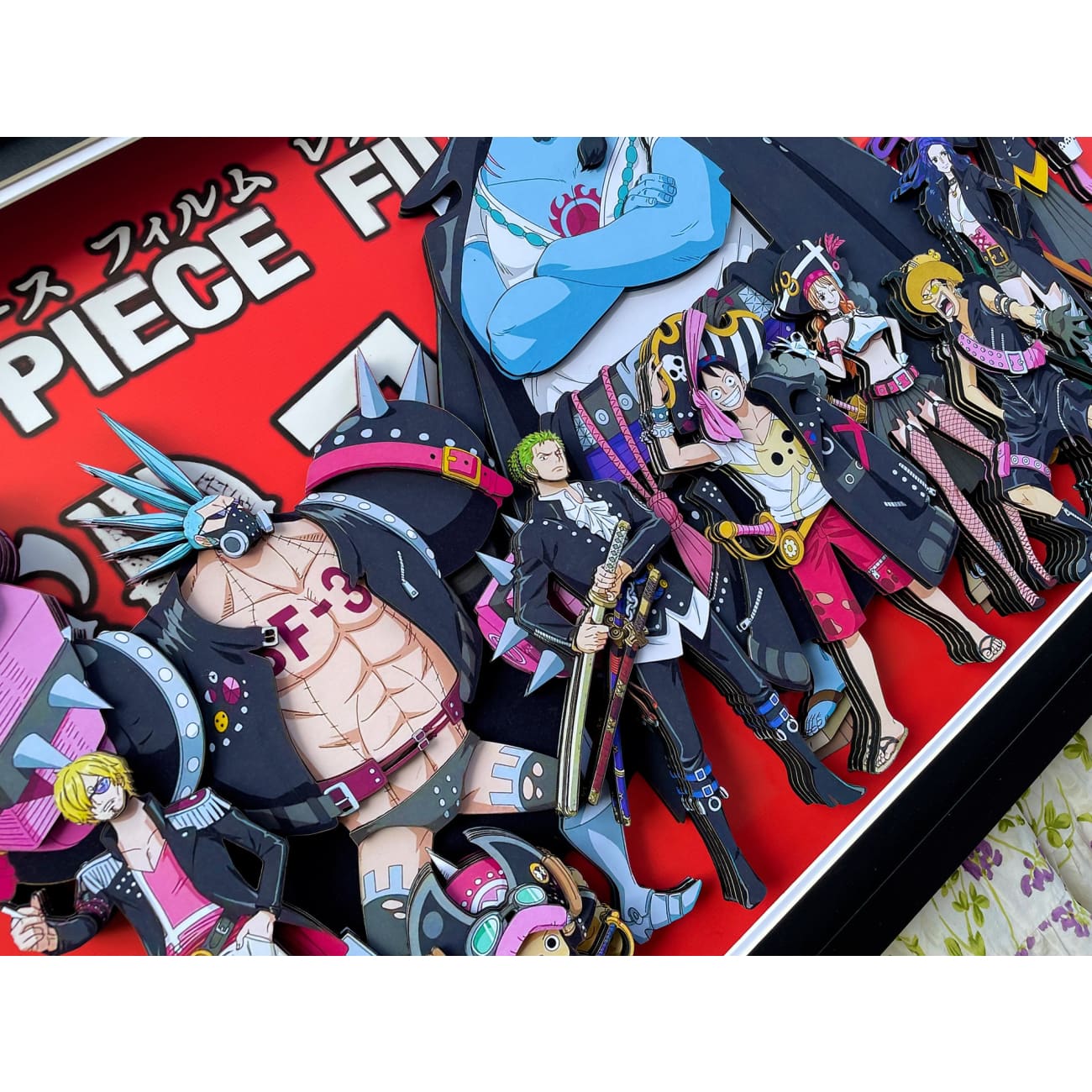 Mystical Art - One Piece Film: Red Straw Hat Pirates 3D Poster Frame [2 Variants]