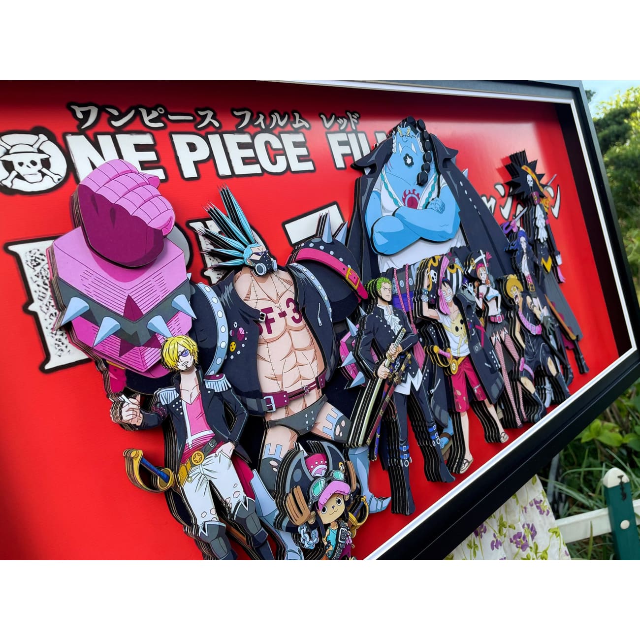 Mystical Art - One Piece Film: Red Straw Hat Pirates 3D Poster Frame [2 Variants]