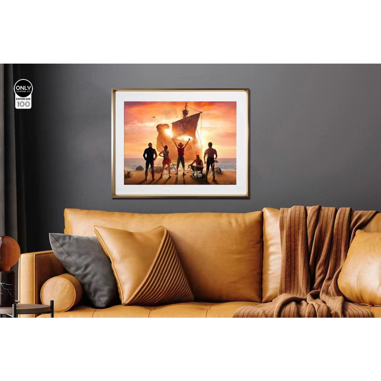  Mystical Art - One Piece Live-Action Drama Special Poster Frame