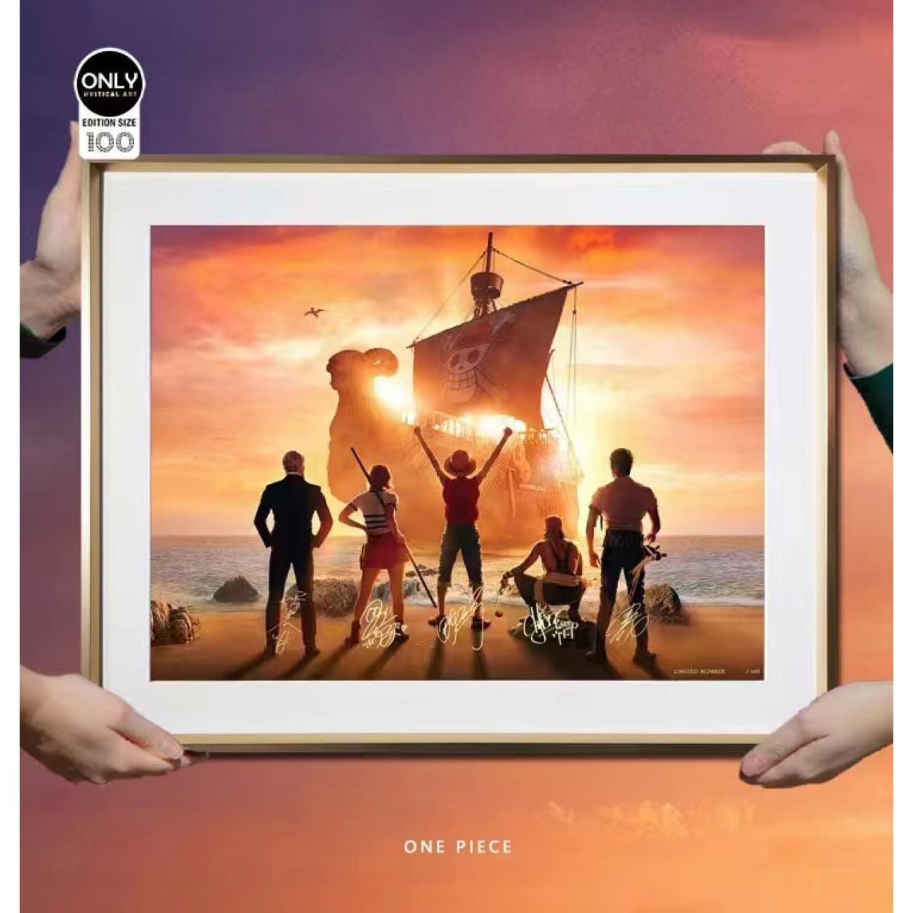  Mystical Art - One Piece Live-Action Drama Special Poster Frame