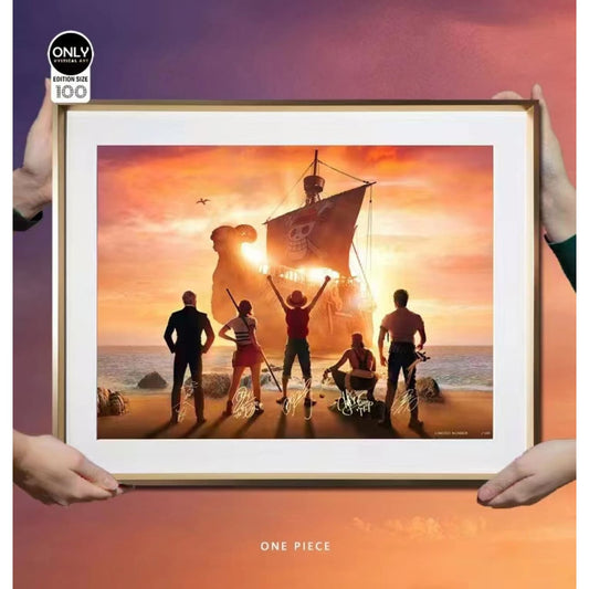  Mystical Art - One Piece Live-Action Drama Special Poster Frame