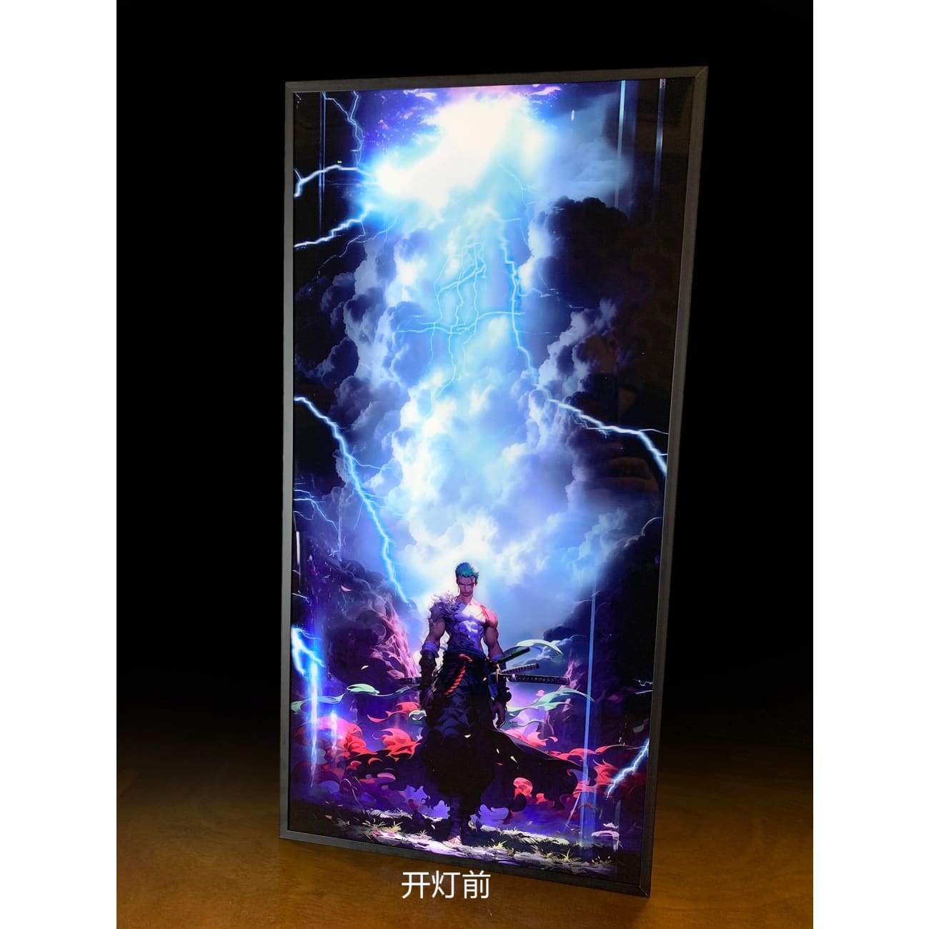 Mystical Art  - Roronoa Zoro Light Guide Poster Frame