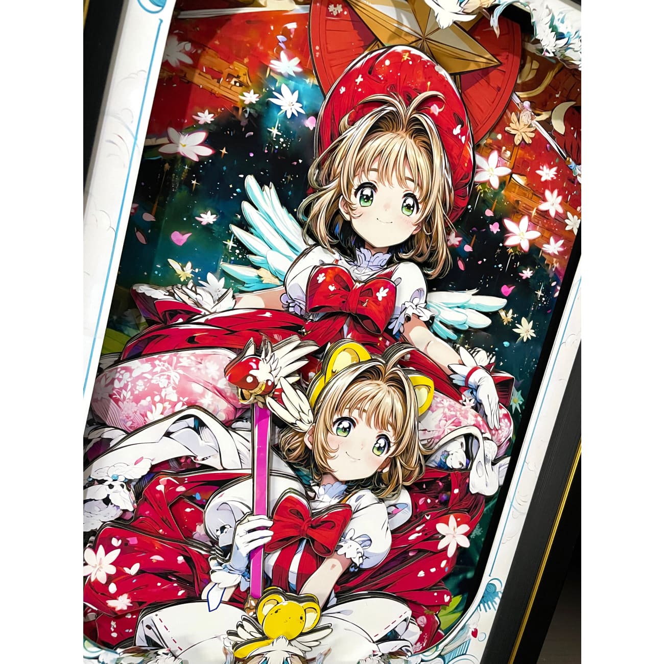 Mystical Art - Sakura Kinomoto 3D Poster Frame [2 Variants]