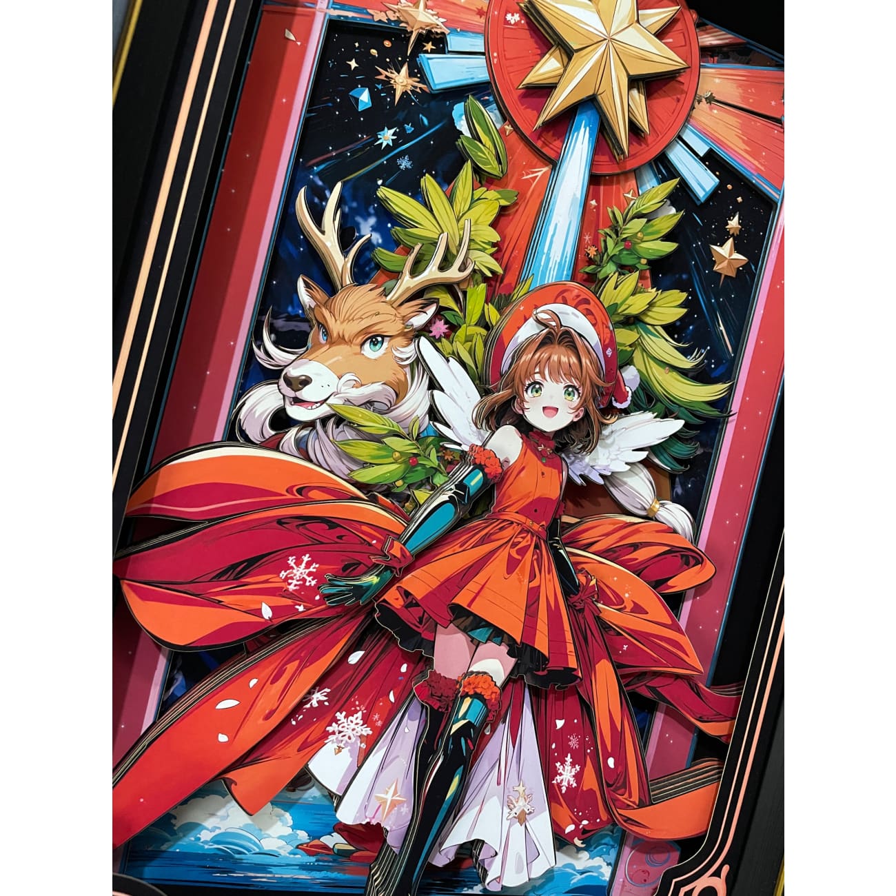 Mystical Art - Sakura Kinomoto 3D Poster Frame [2 Variants]